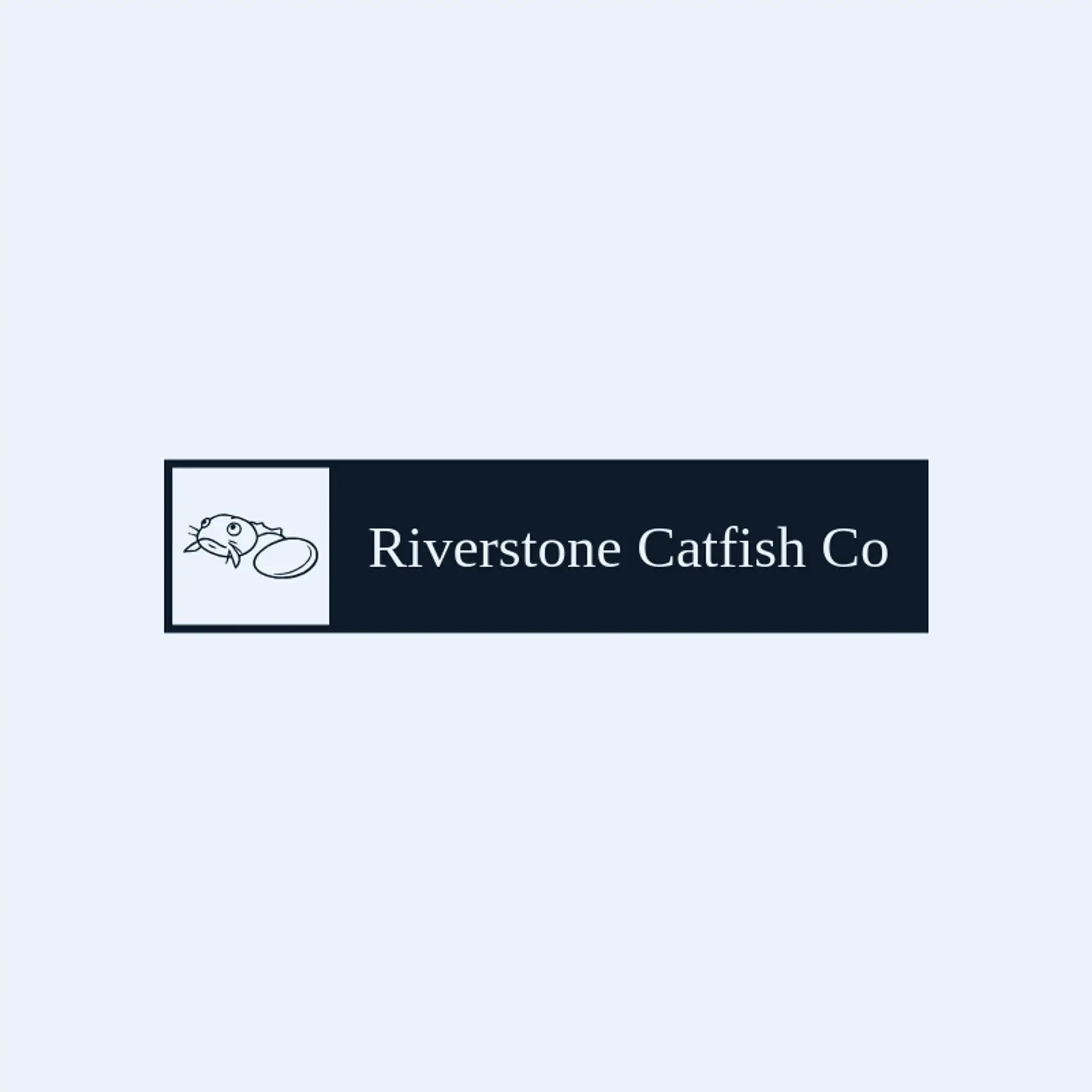 Riverstone Catfish Co logo for catfish