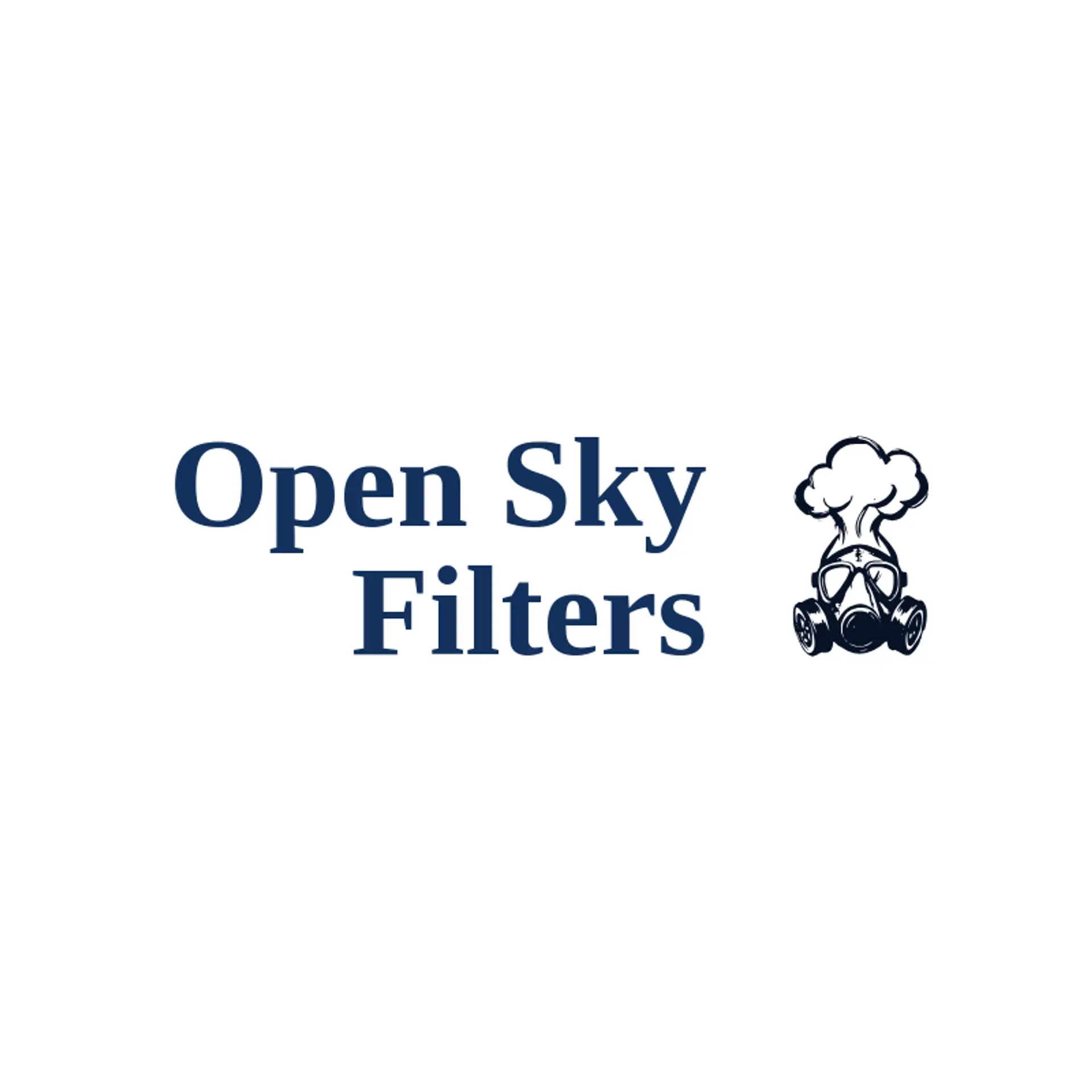 Open Sky Filters logo for gas mask