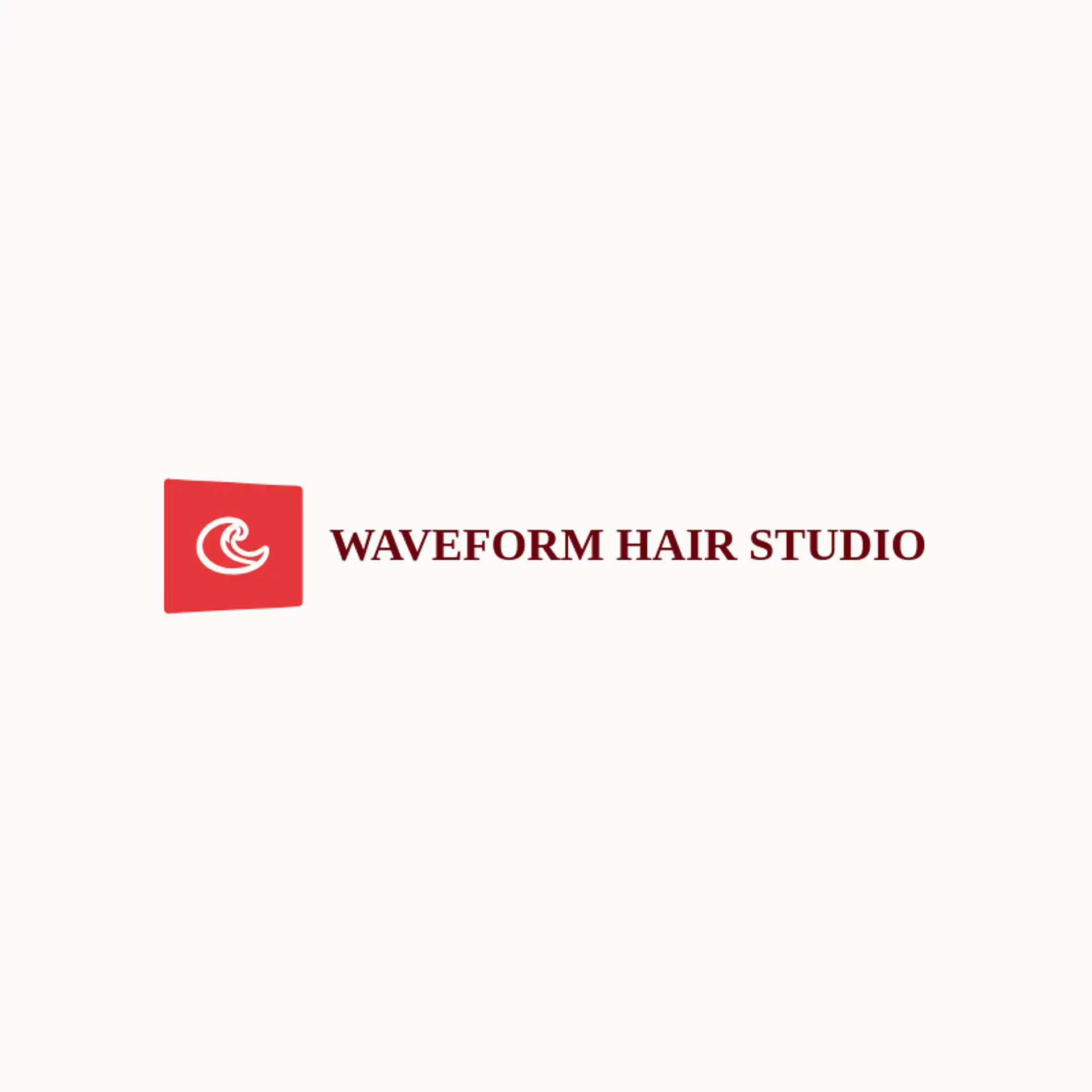Waveform Hair Studio logo for hair