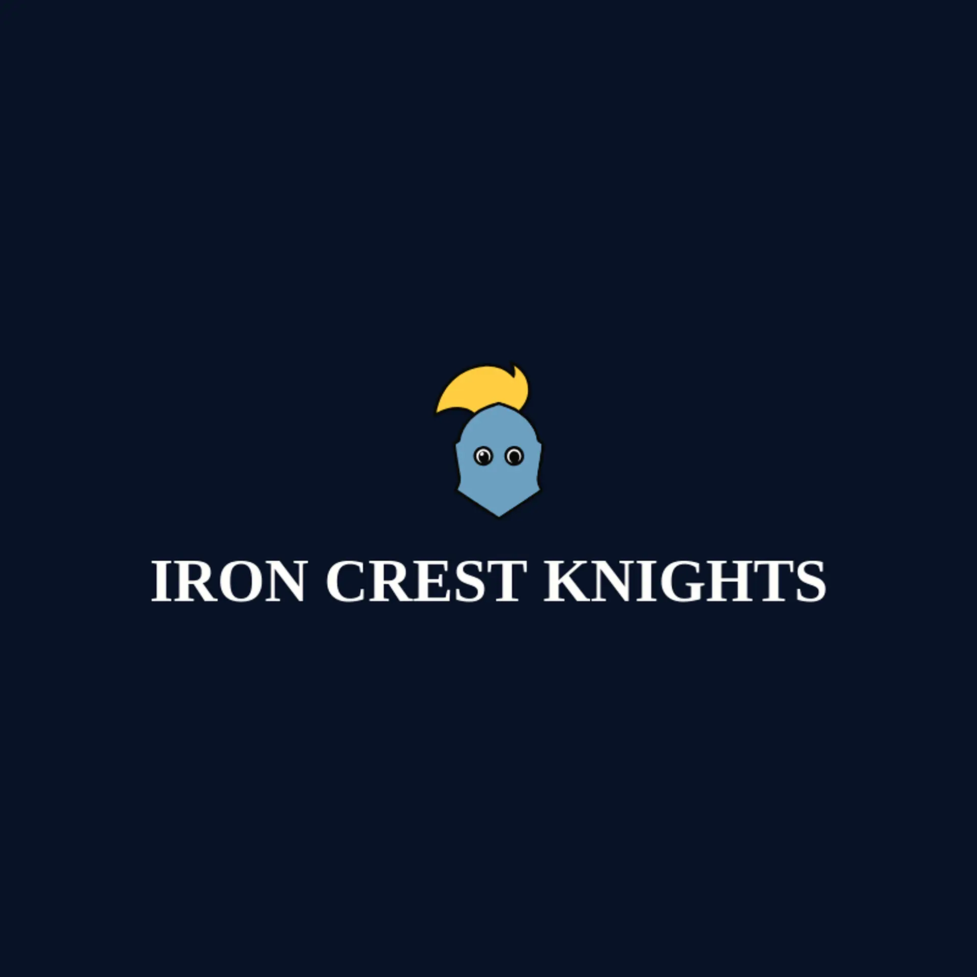 Iron Crest Knights logo for knight