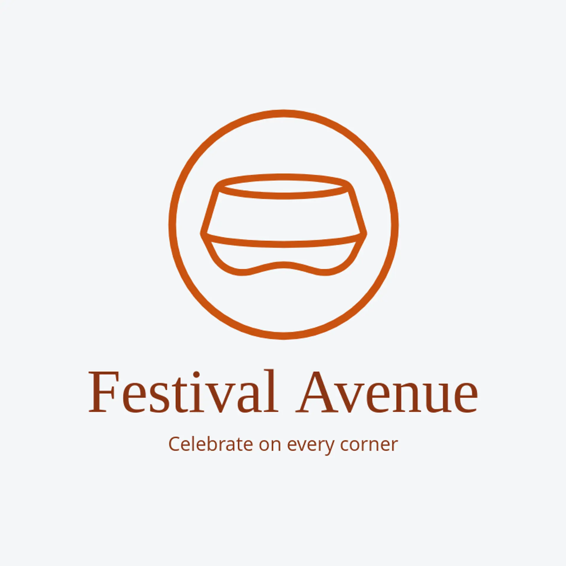 Festival Avenue logo for parade