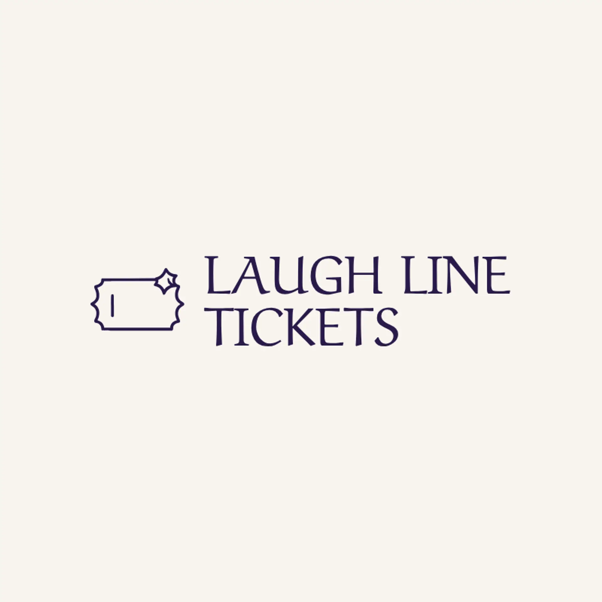 Laugh Line Tickets logo for comedy