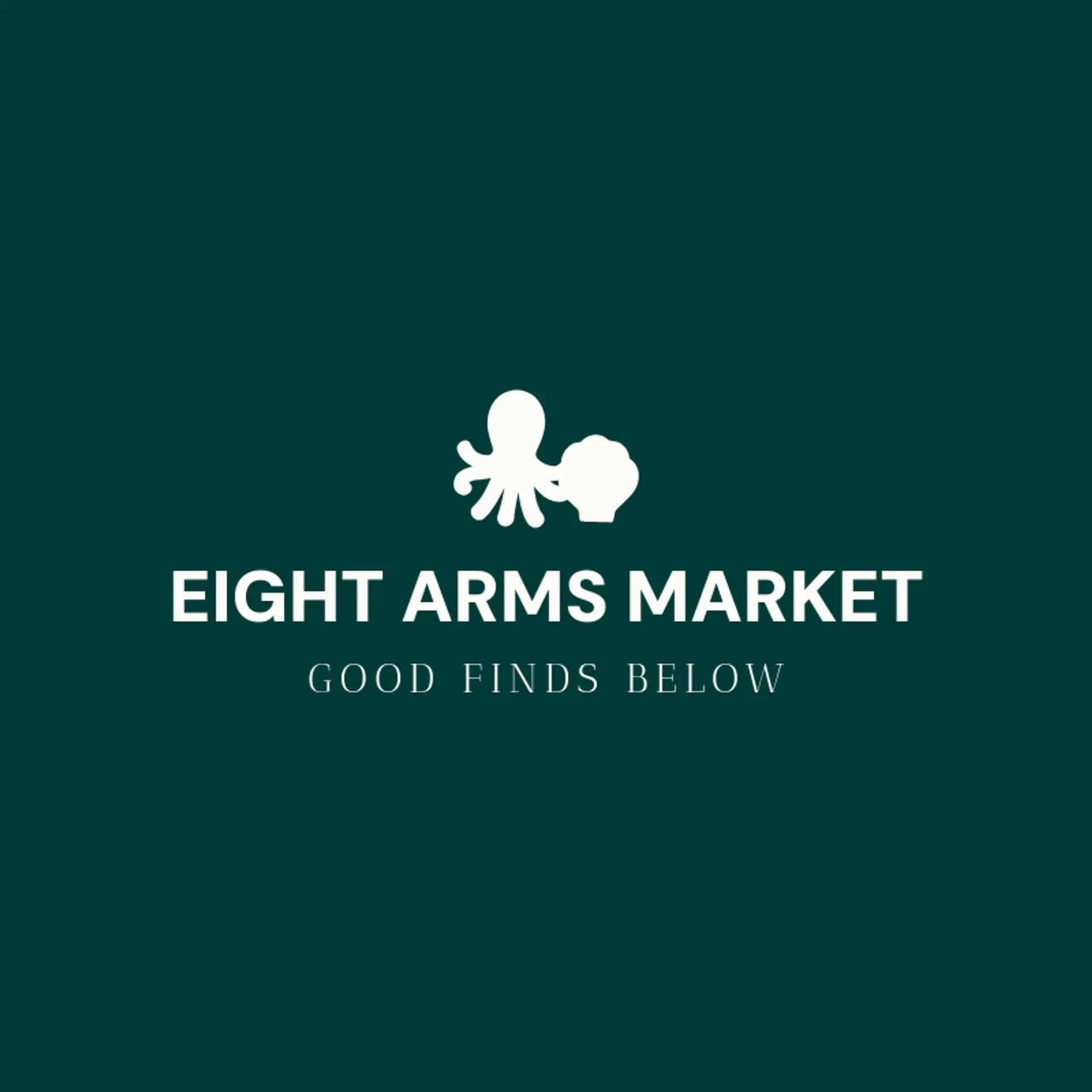 Eight Arms Market logo for octopus