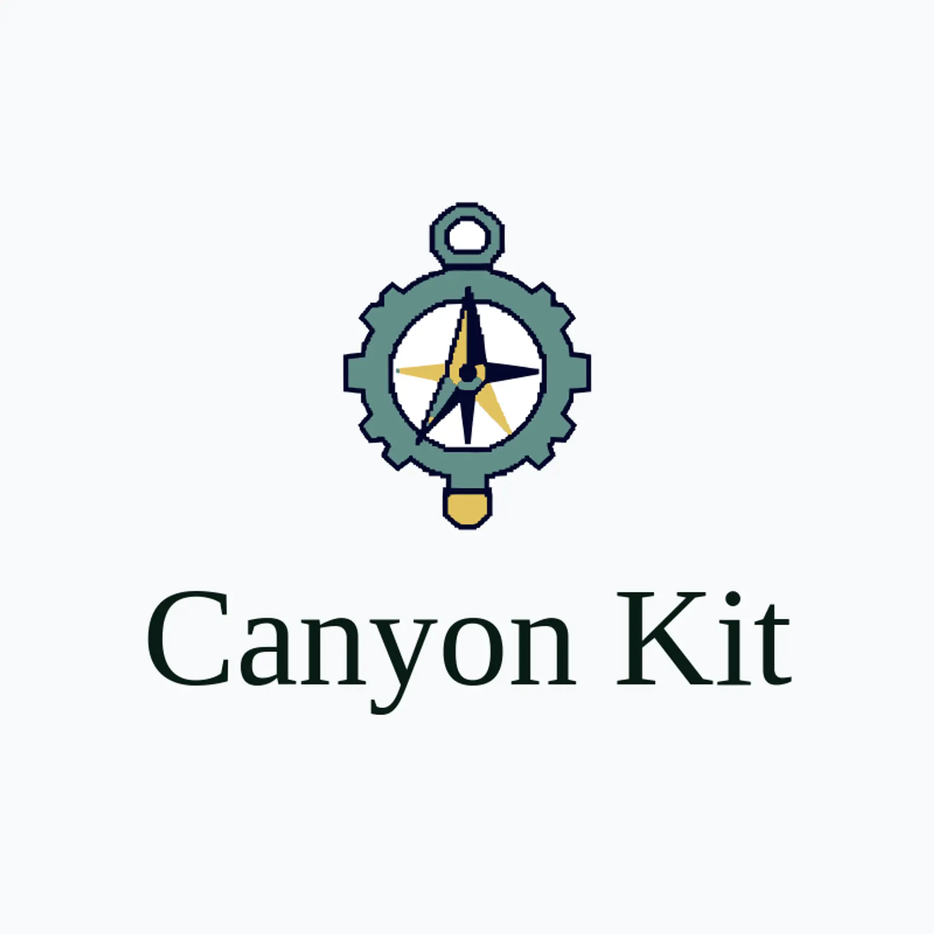 Canyon Kit logo for gear