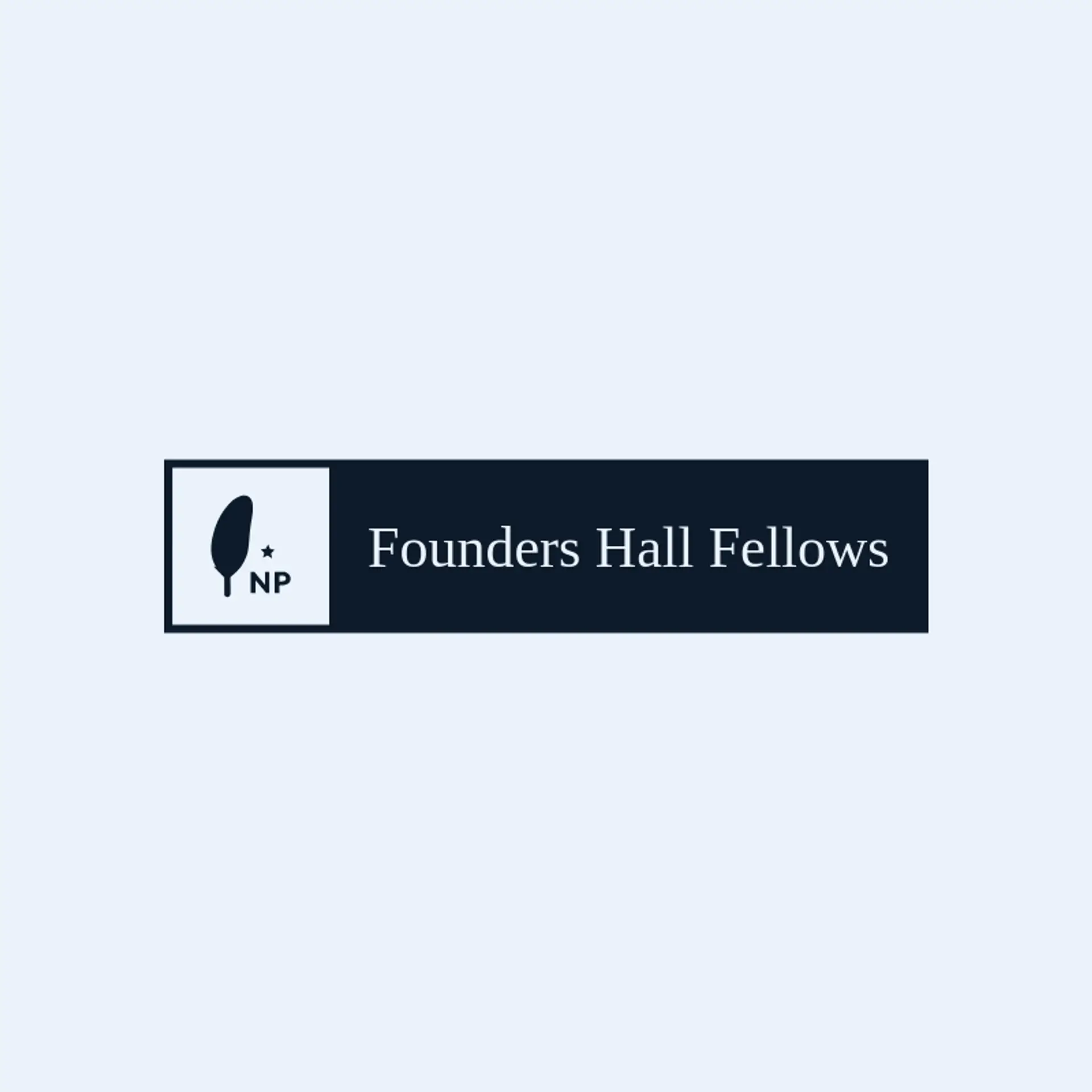 Founders Hall Fellows logo for fraternity