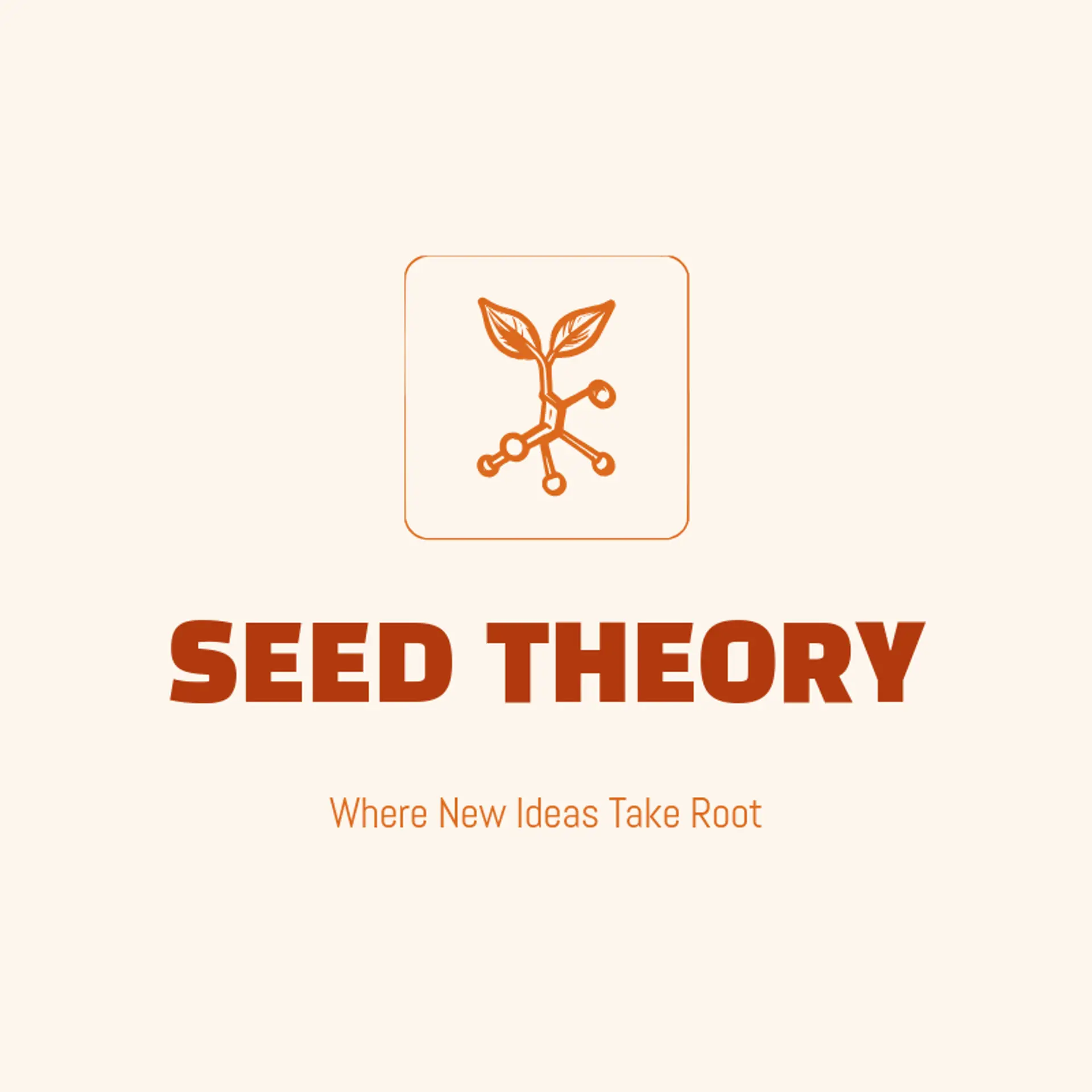Seed Theory logo for biology