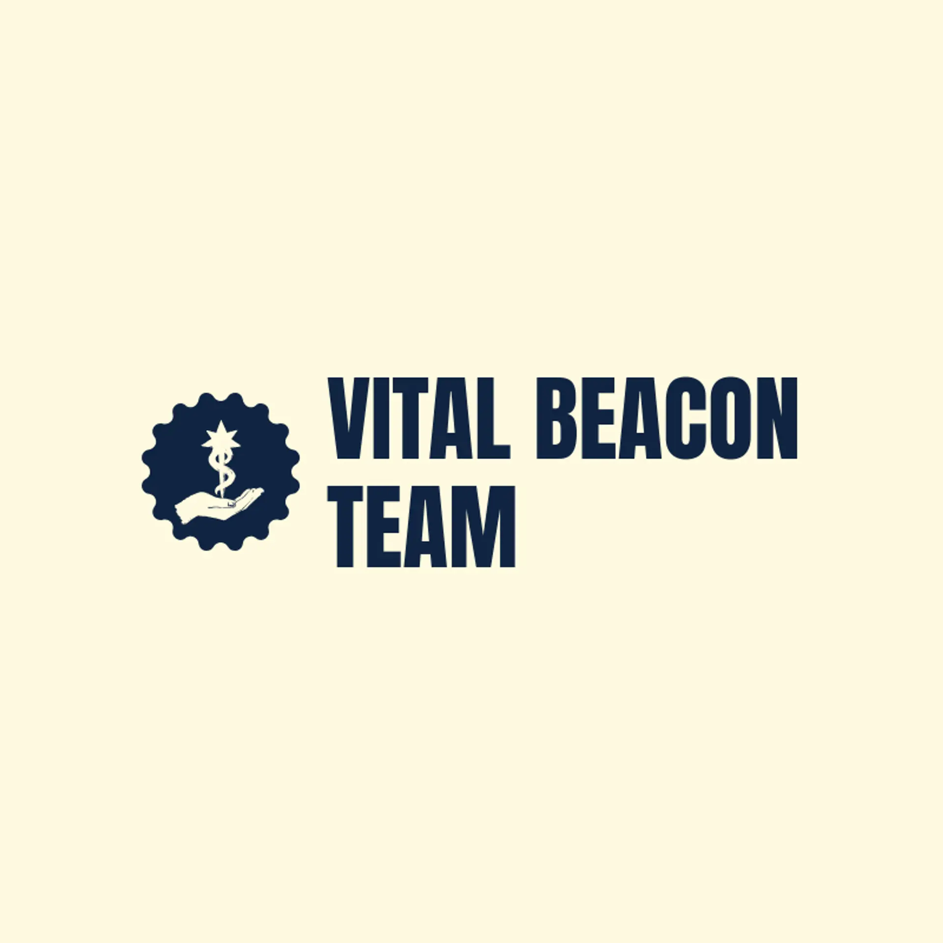 Vital Beacon Team logo for first aid
