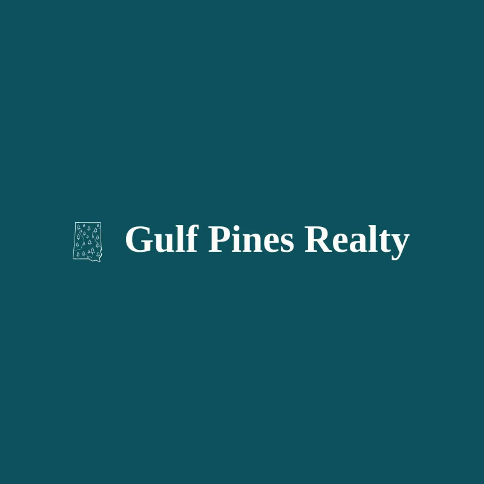 Gulf Pines Realty logo for alabama
