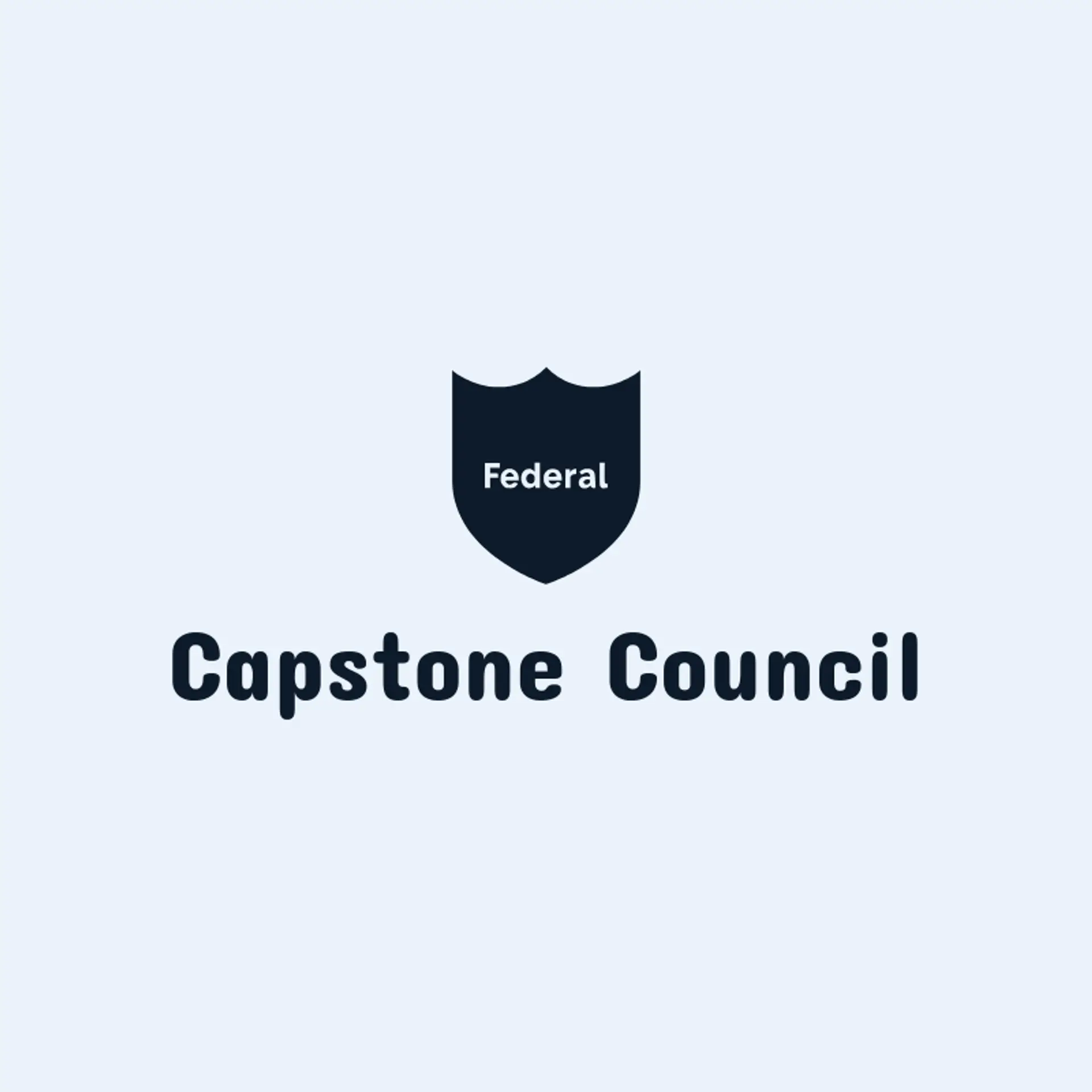 Capstone Council logo for Federal Logo Ideas