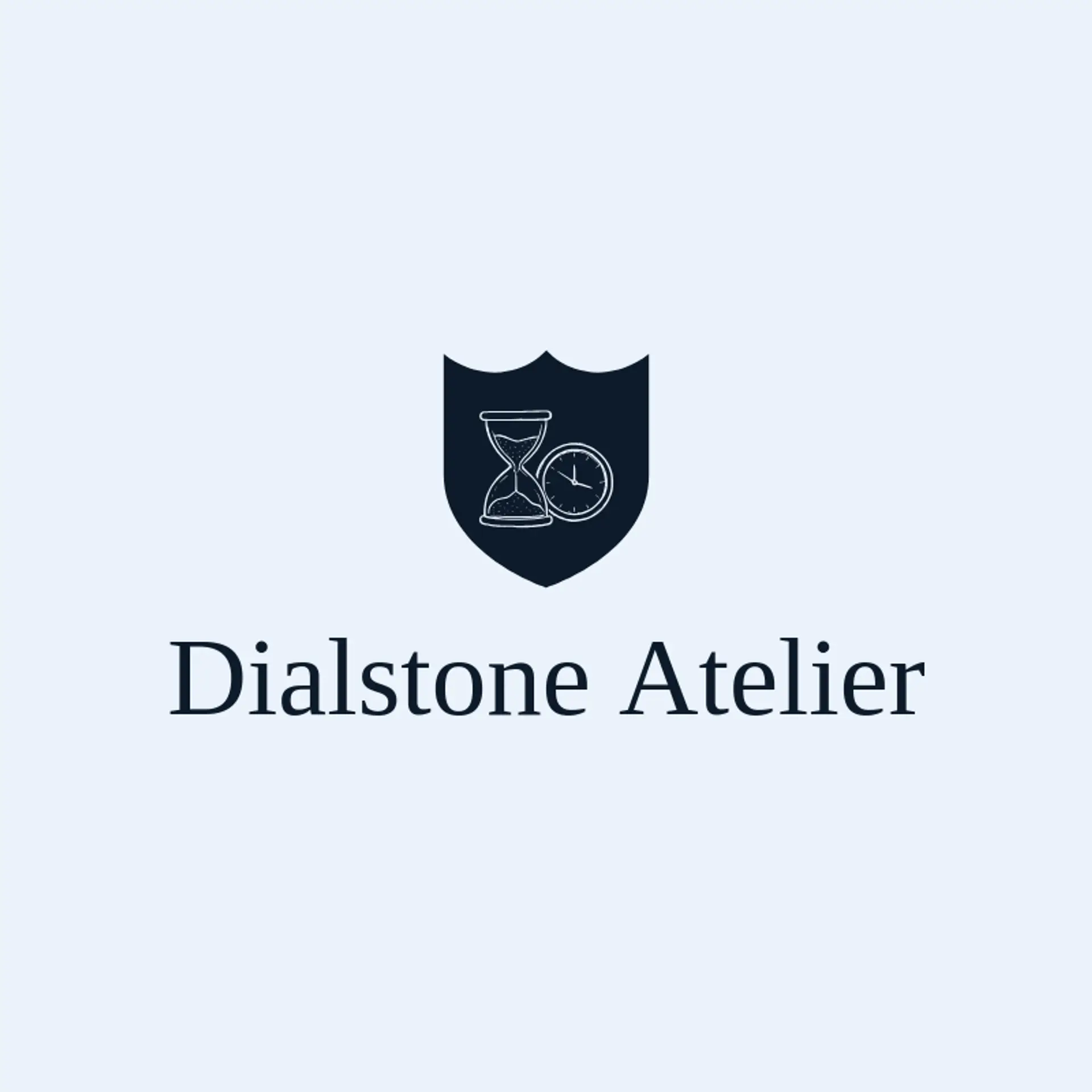 Dialstone Atelier logo for hourglass