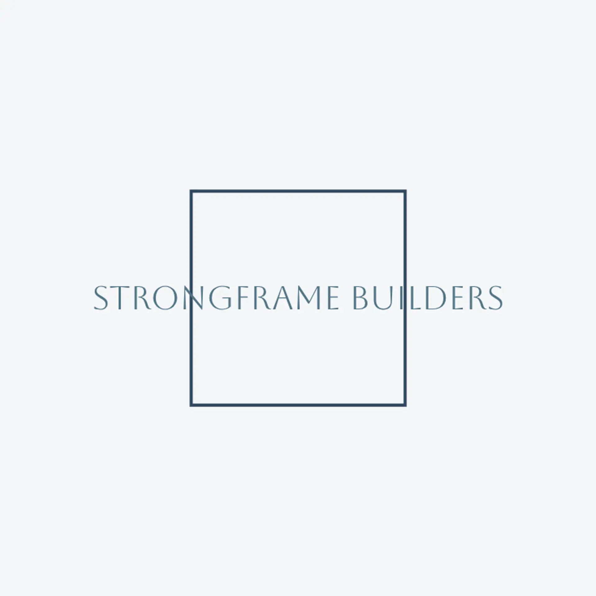 StrongFrame Builders logo for general construction