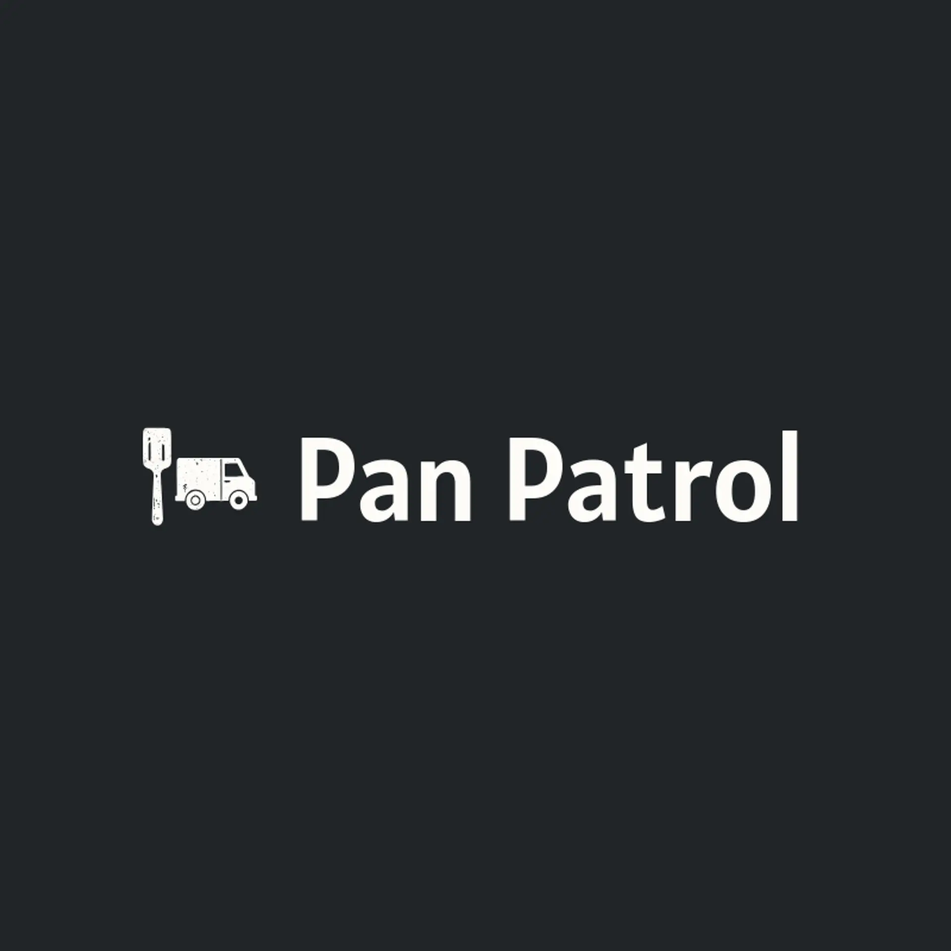 Pan Patrol logo for food truck