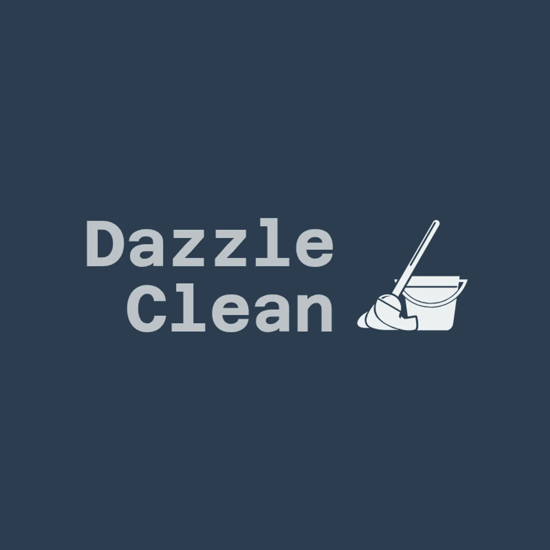 Dazzle Clean logo for cleaning services