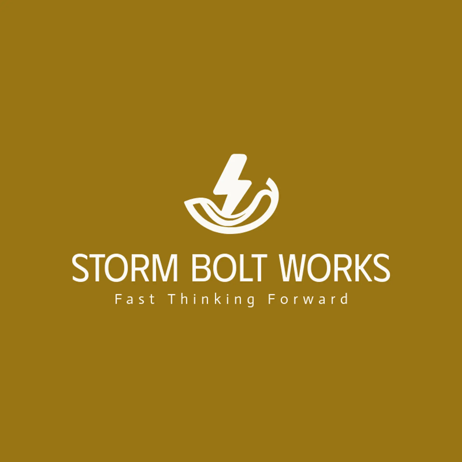 Storm Bolt Works logo for storm