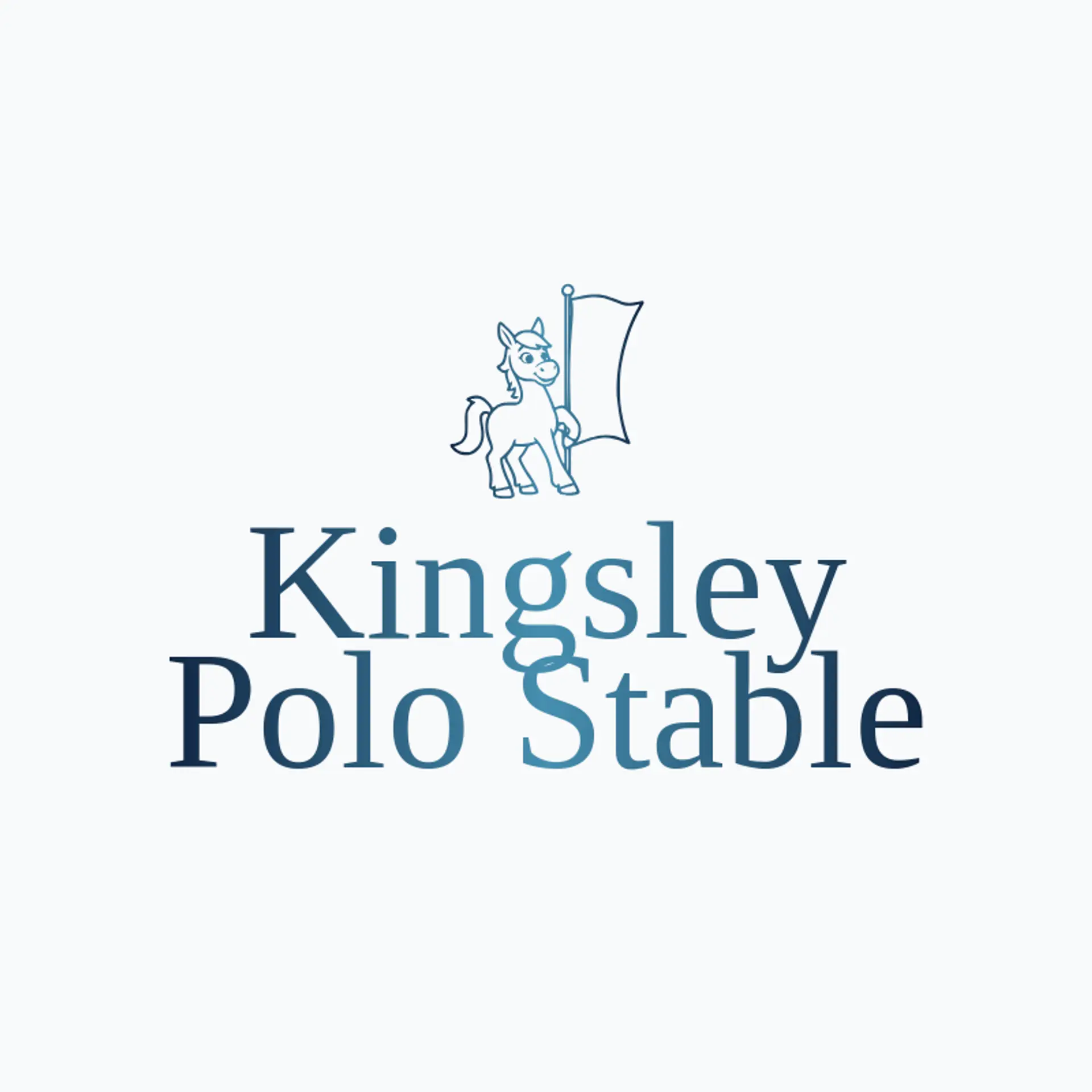 Kingsley Polo Stable logo for polo