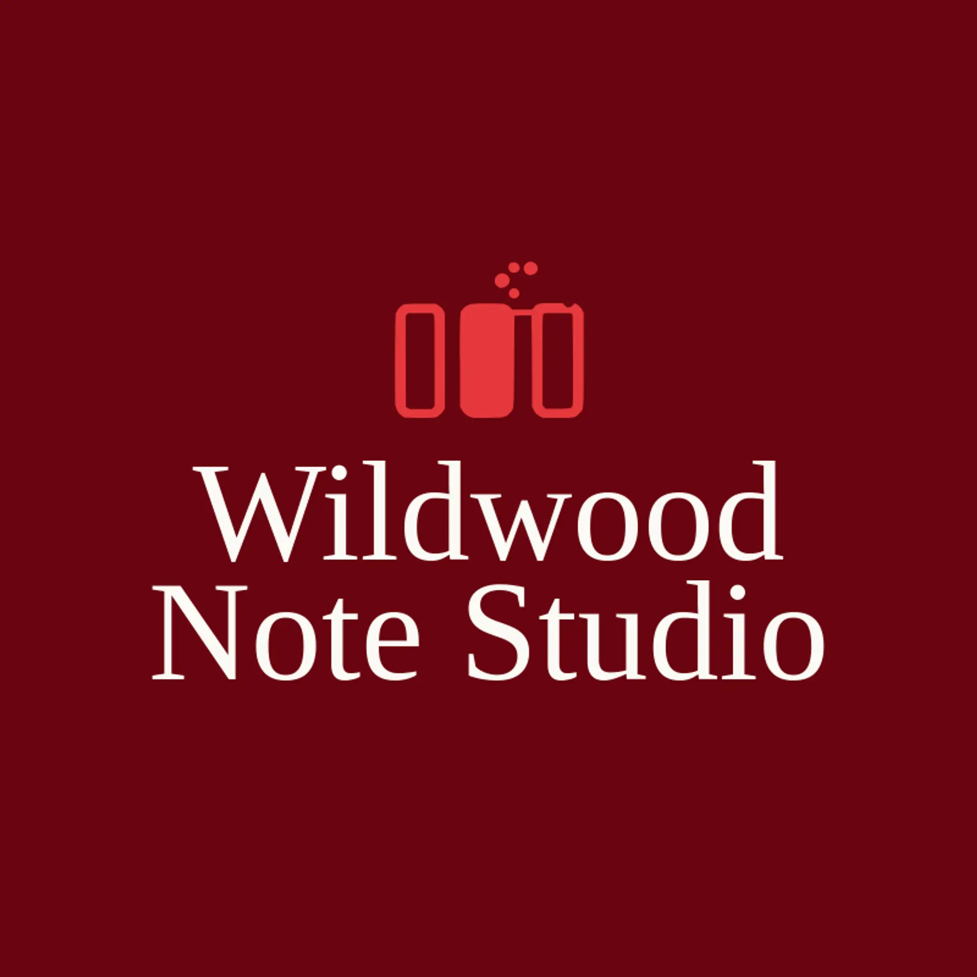 Wildwood Note Studio logo for keyboard