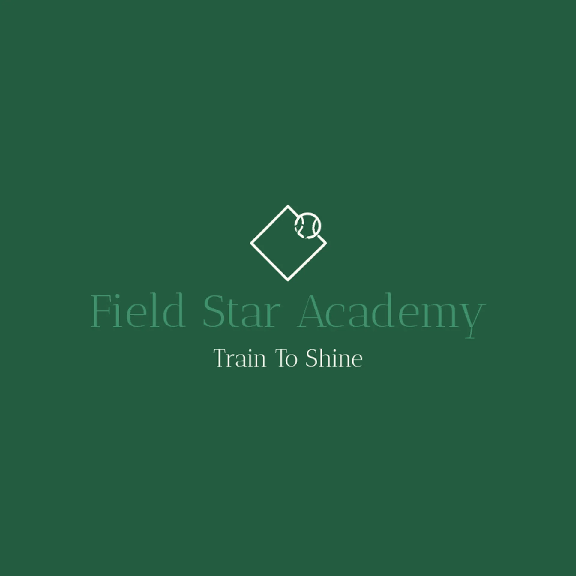 Field Star Academy logo for softball