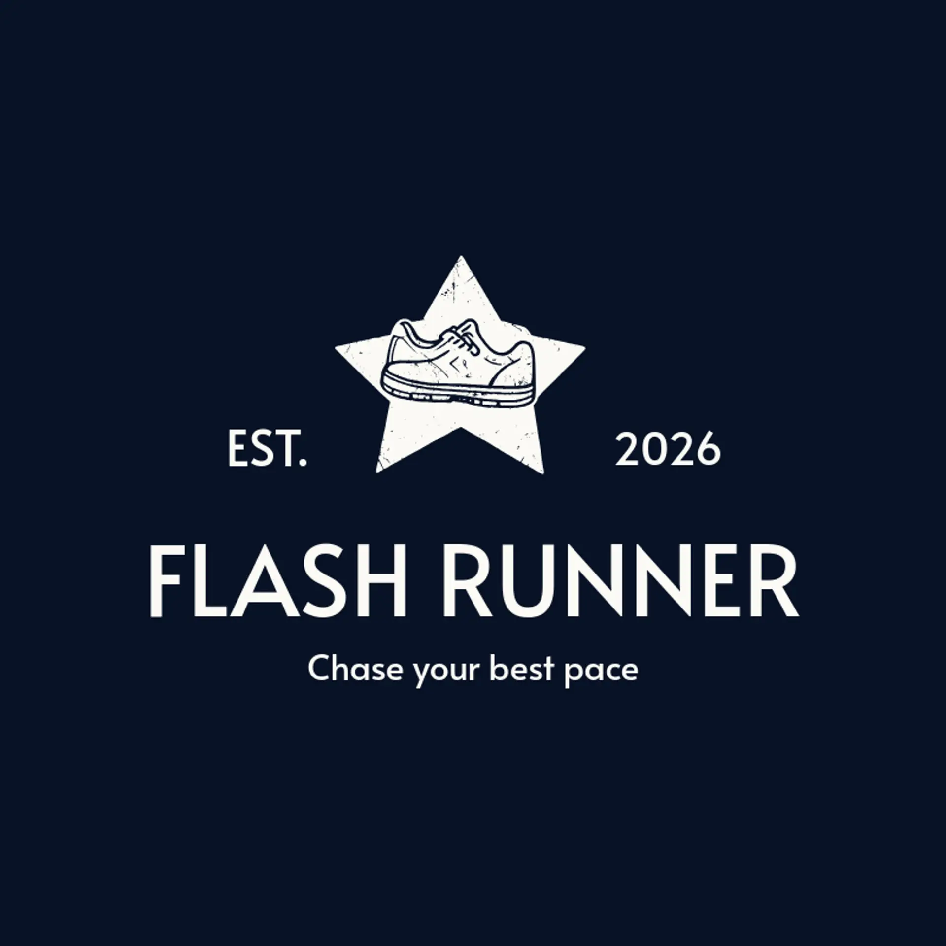 Flash Runner logo for shoes