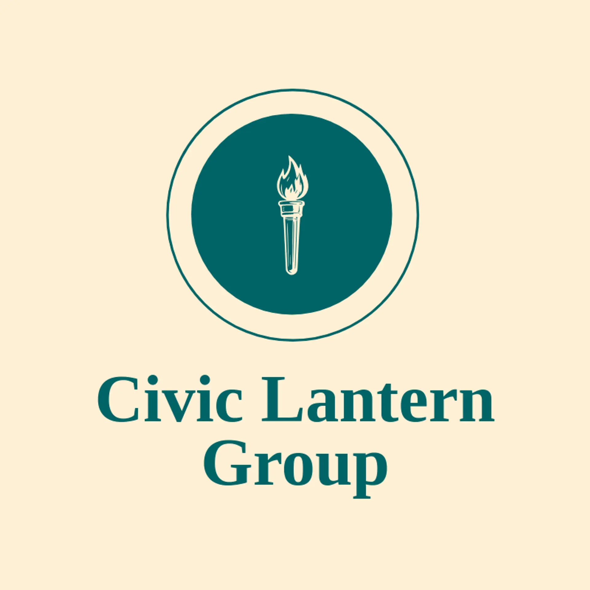 Civic Lantern Group logo for democracy