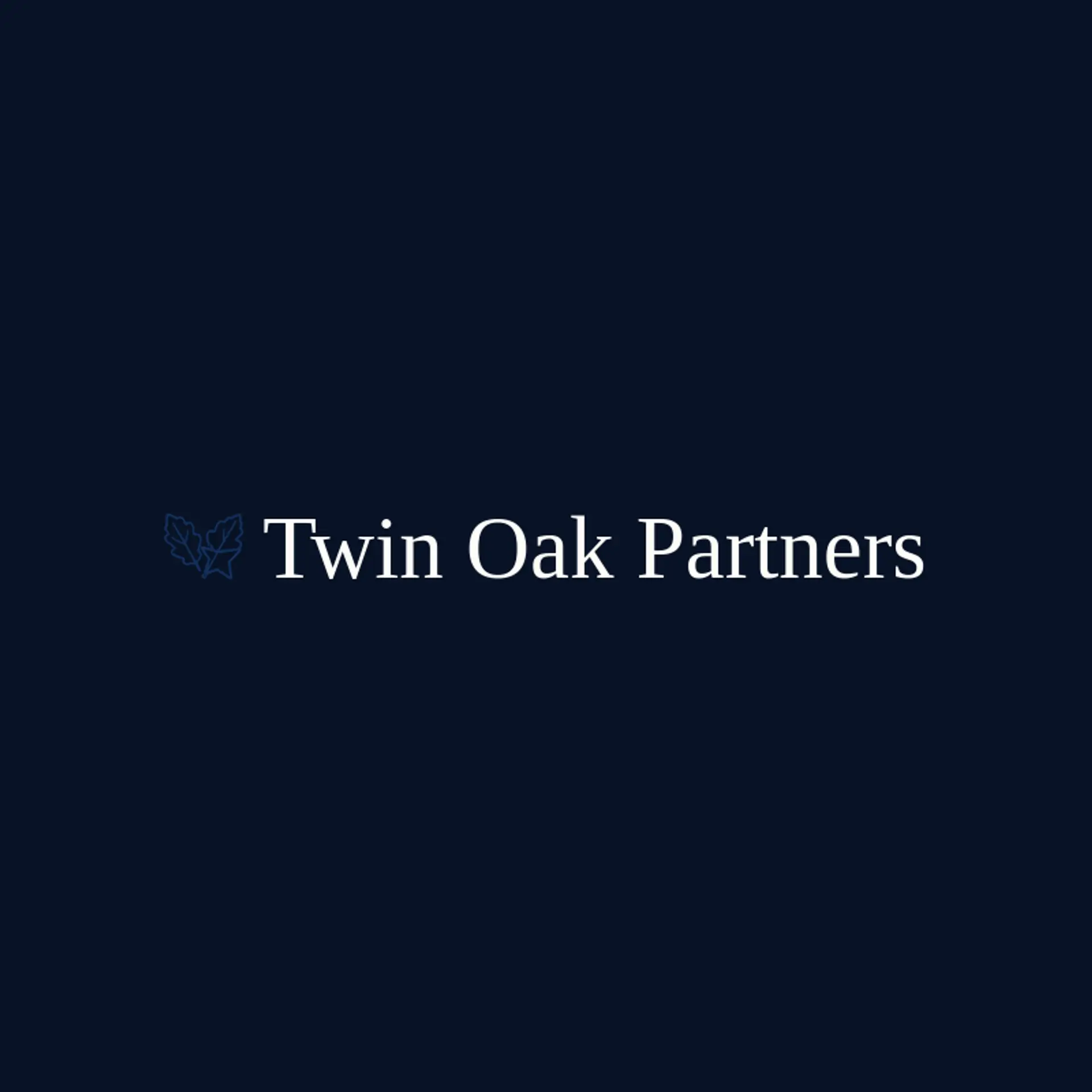 Twin Oak Partners logo for partner
