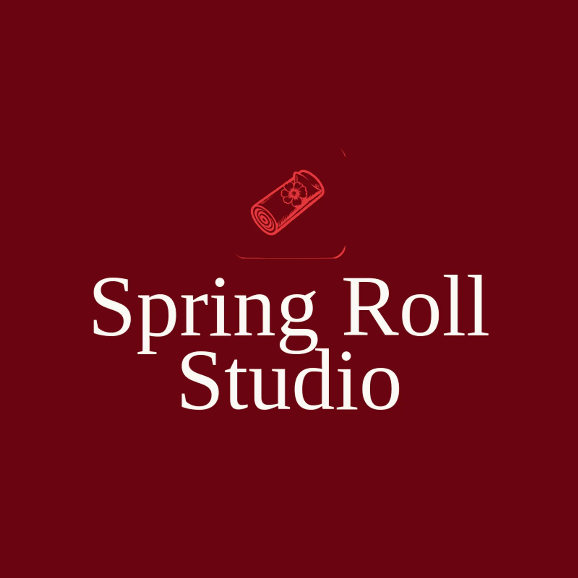 Spring Roll Studio logo for chinese food