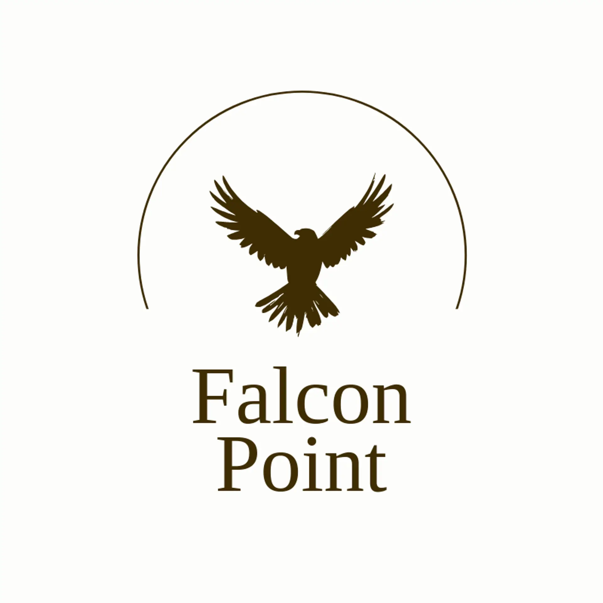 Falcon Point logo for wing