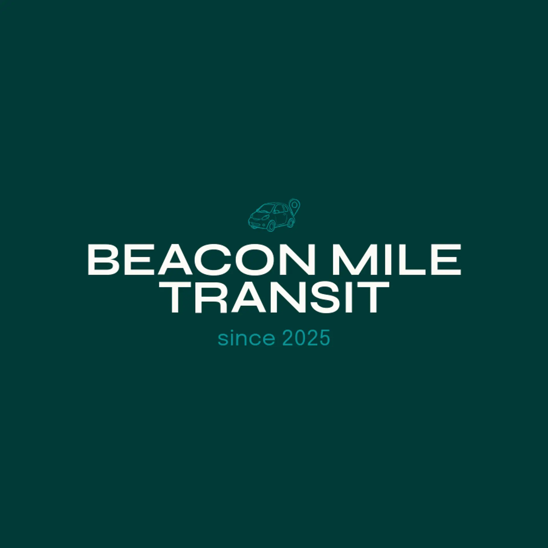 Beacon Mile Transit logo for driver