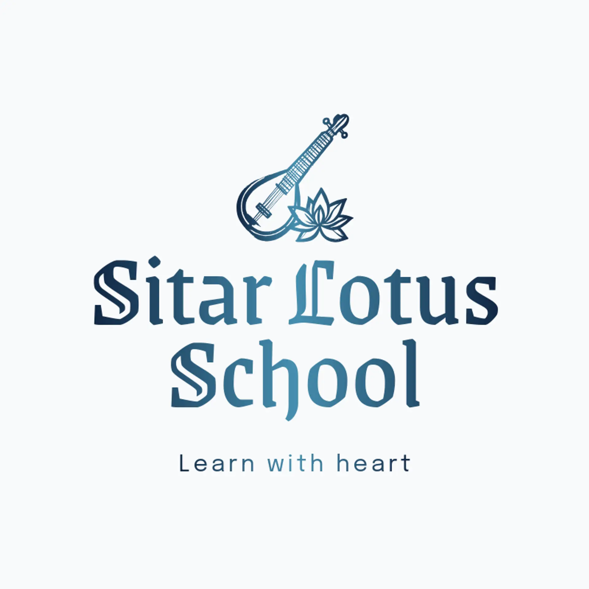Sitar Lotus School logo for indian