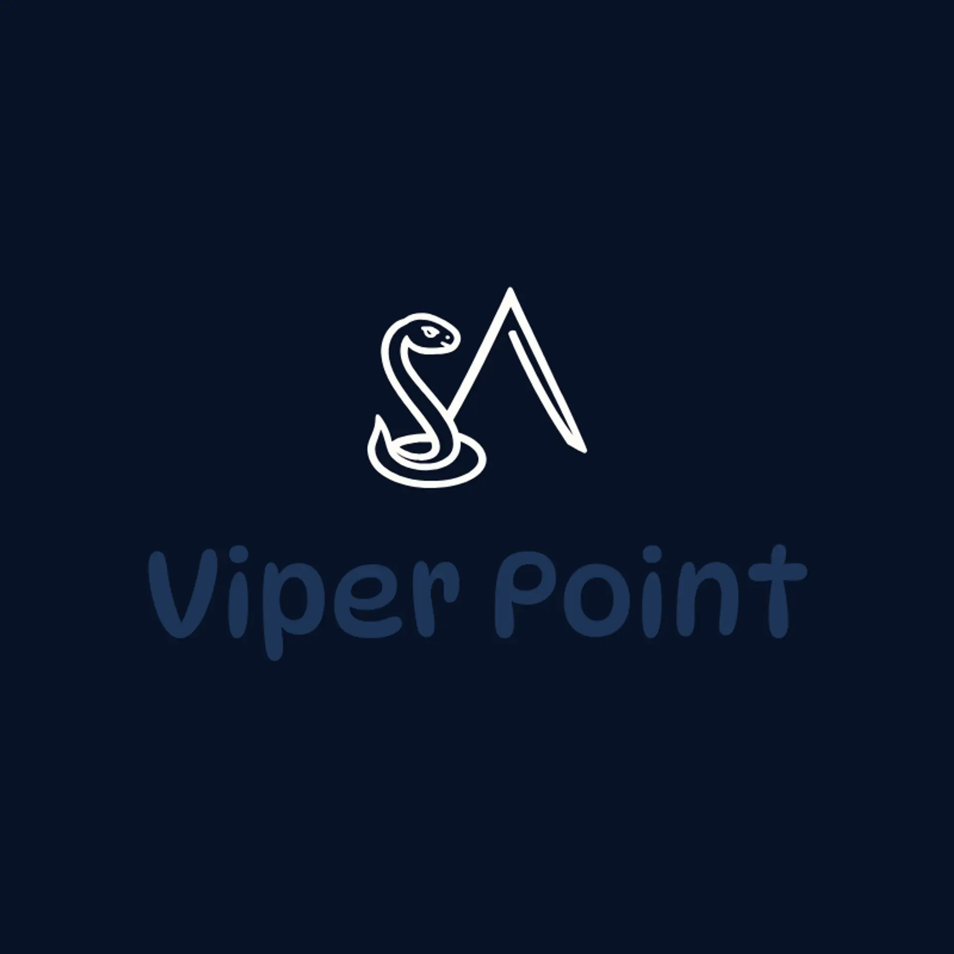 Viper Point logo for snake