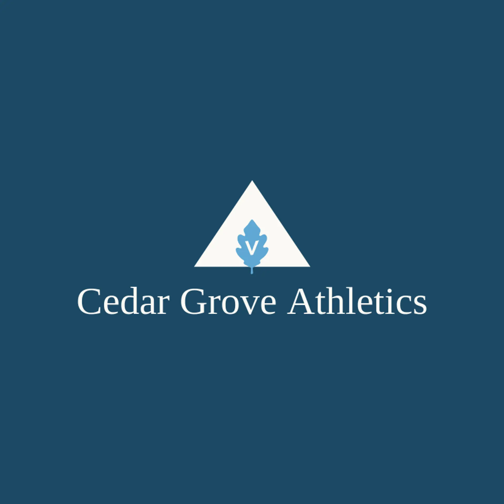 Cedar Grove Athletics logo for varsity