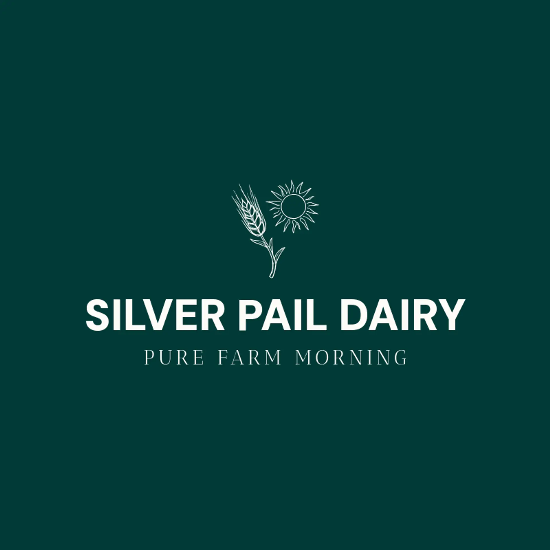 Silver Pail Dairy logo for dairy