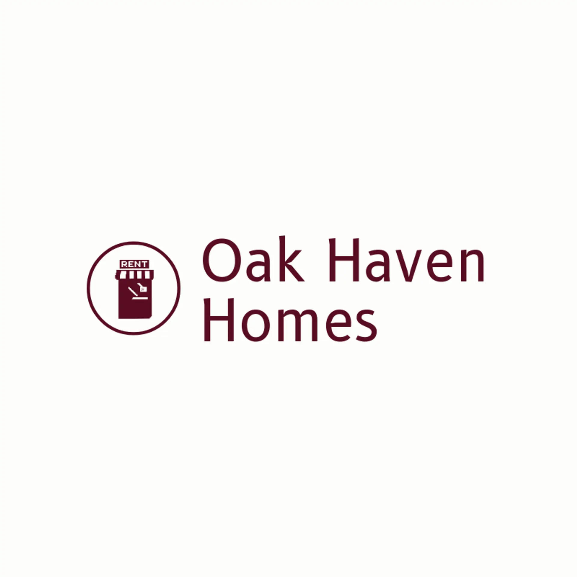 Oak Haven Homes logo for rent
