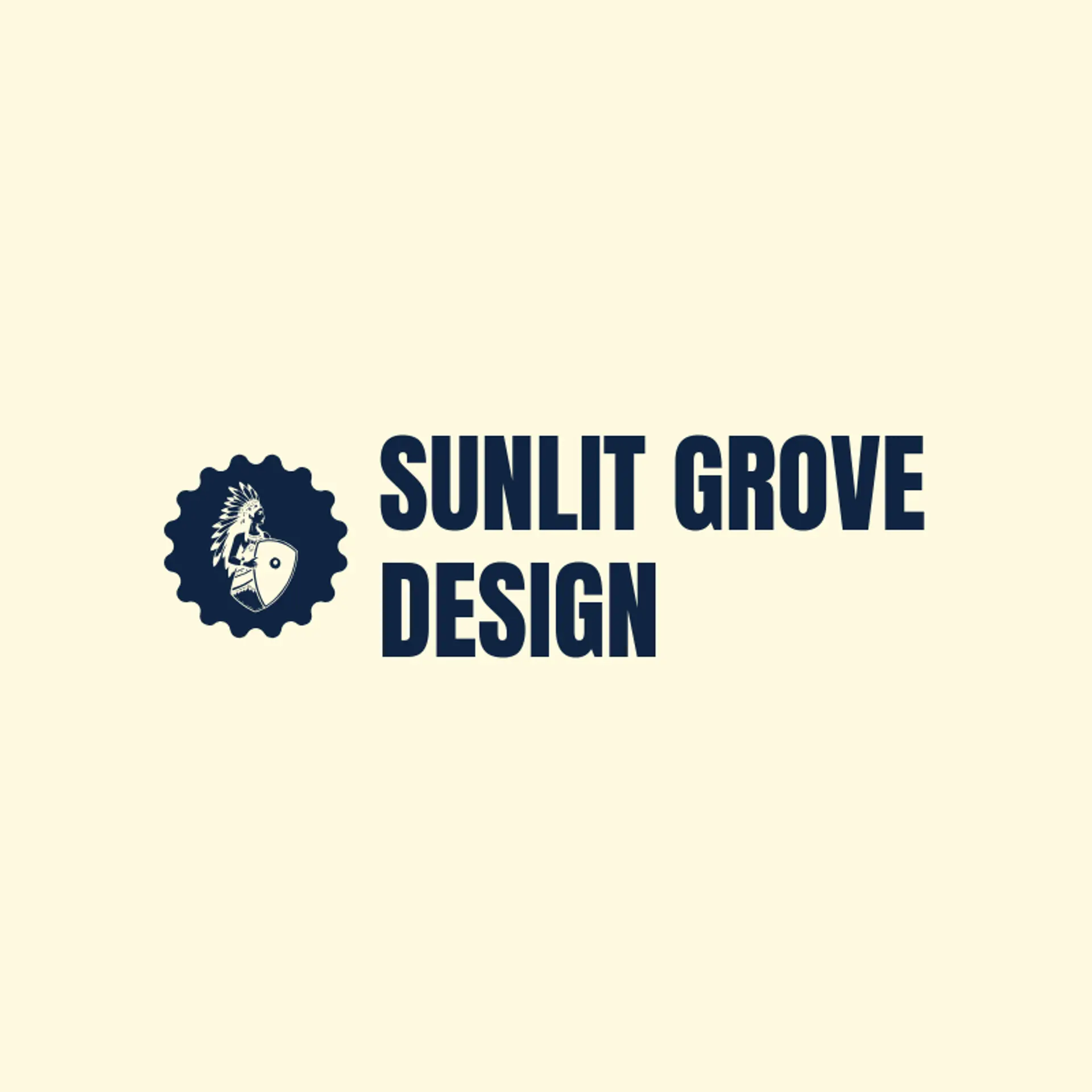 Sunlit Grove Design logo for native