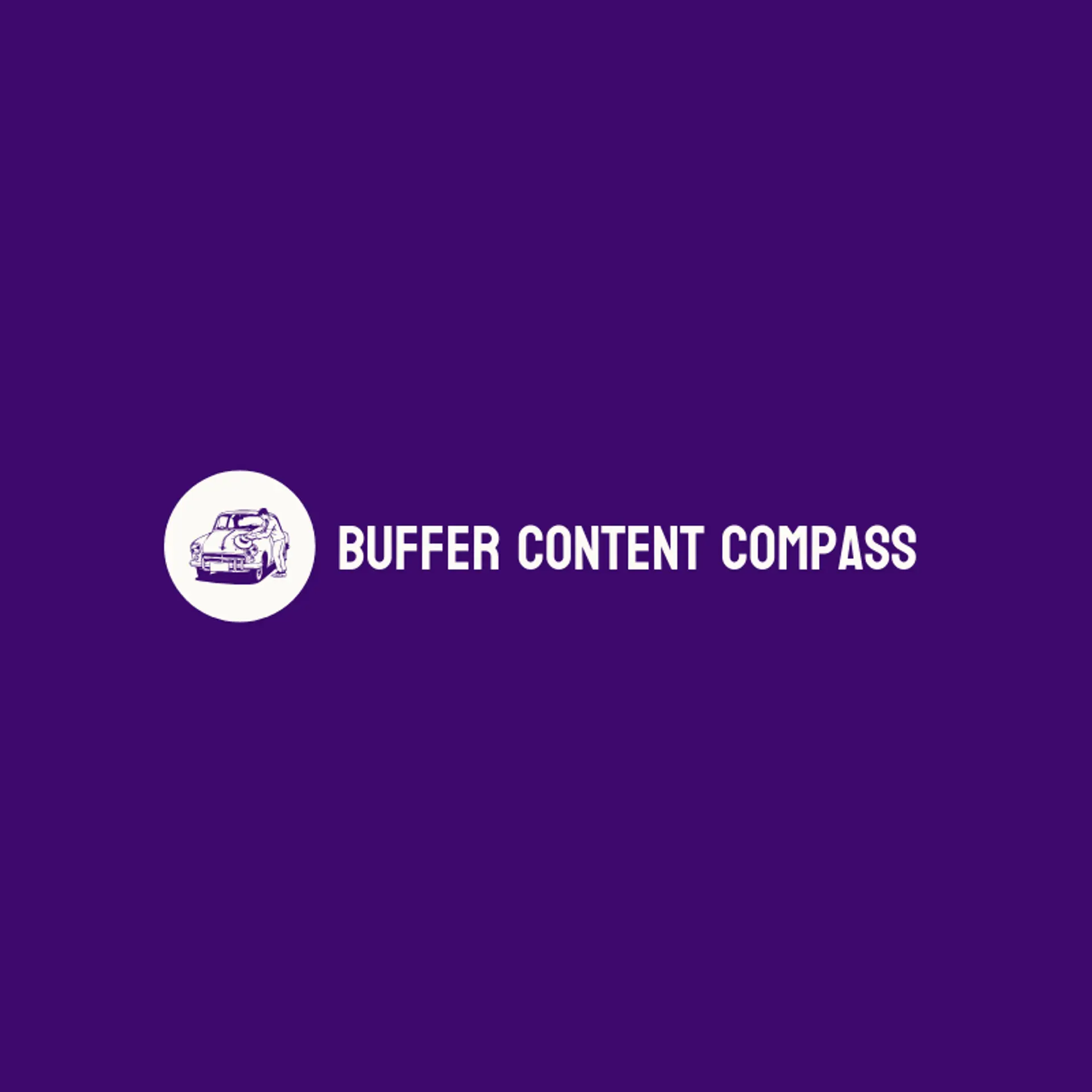 Buffer Content Compass logo for buffer