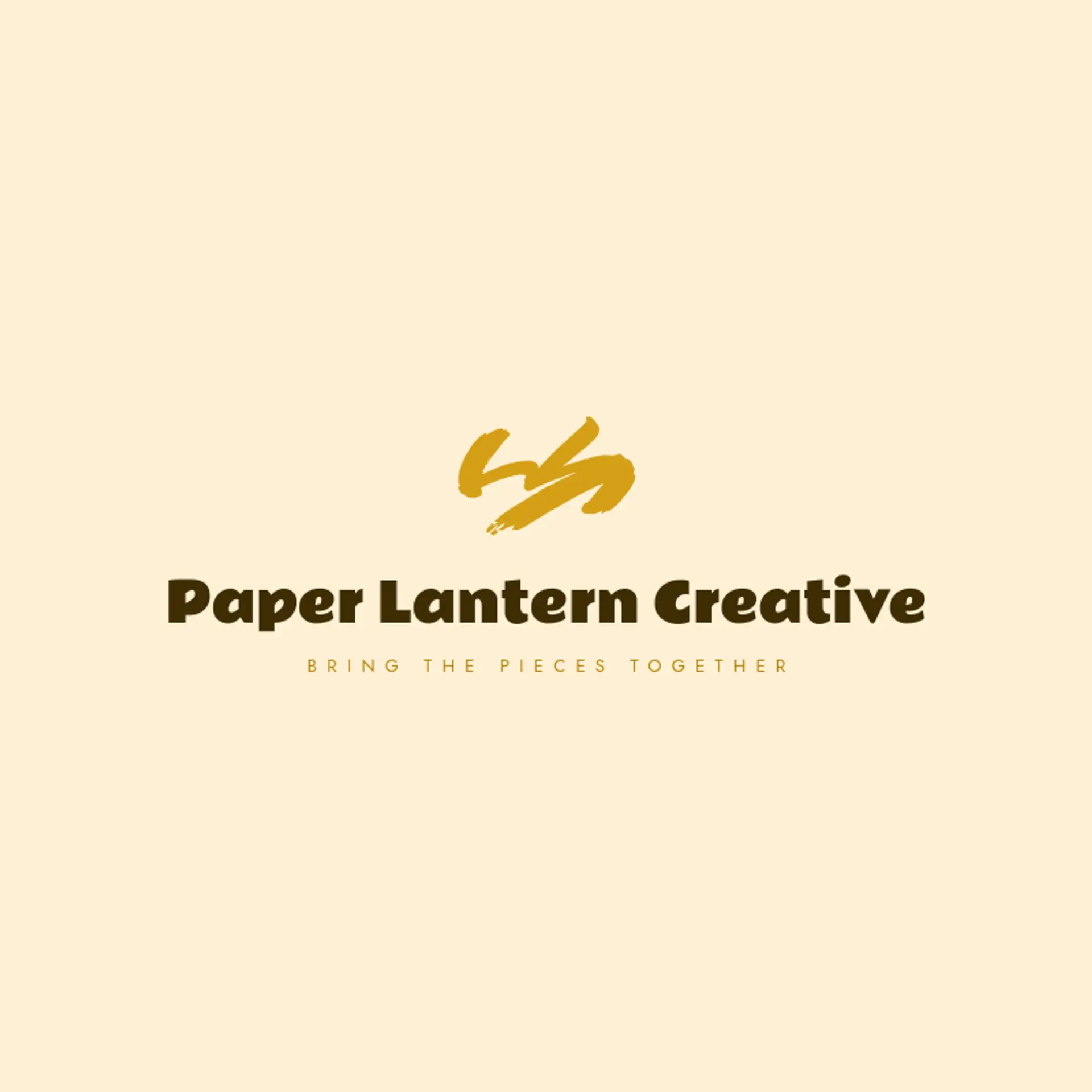 Paper Lantern Creative logo for line