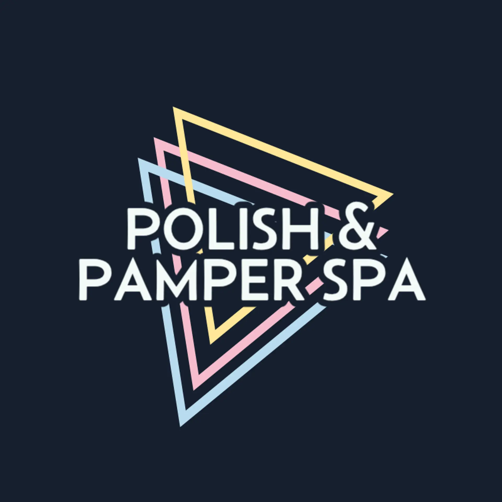Polish & Pamper Spa logo for nail spa