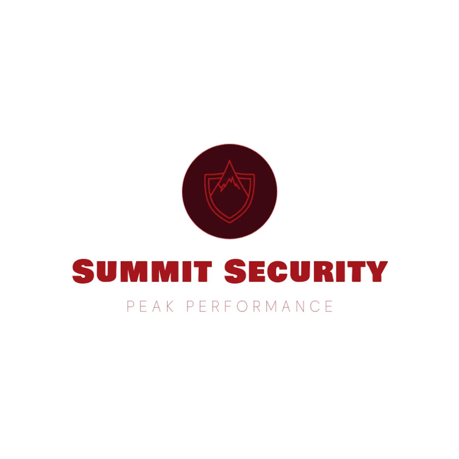 Summit Security logo for police