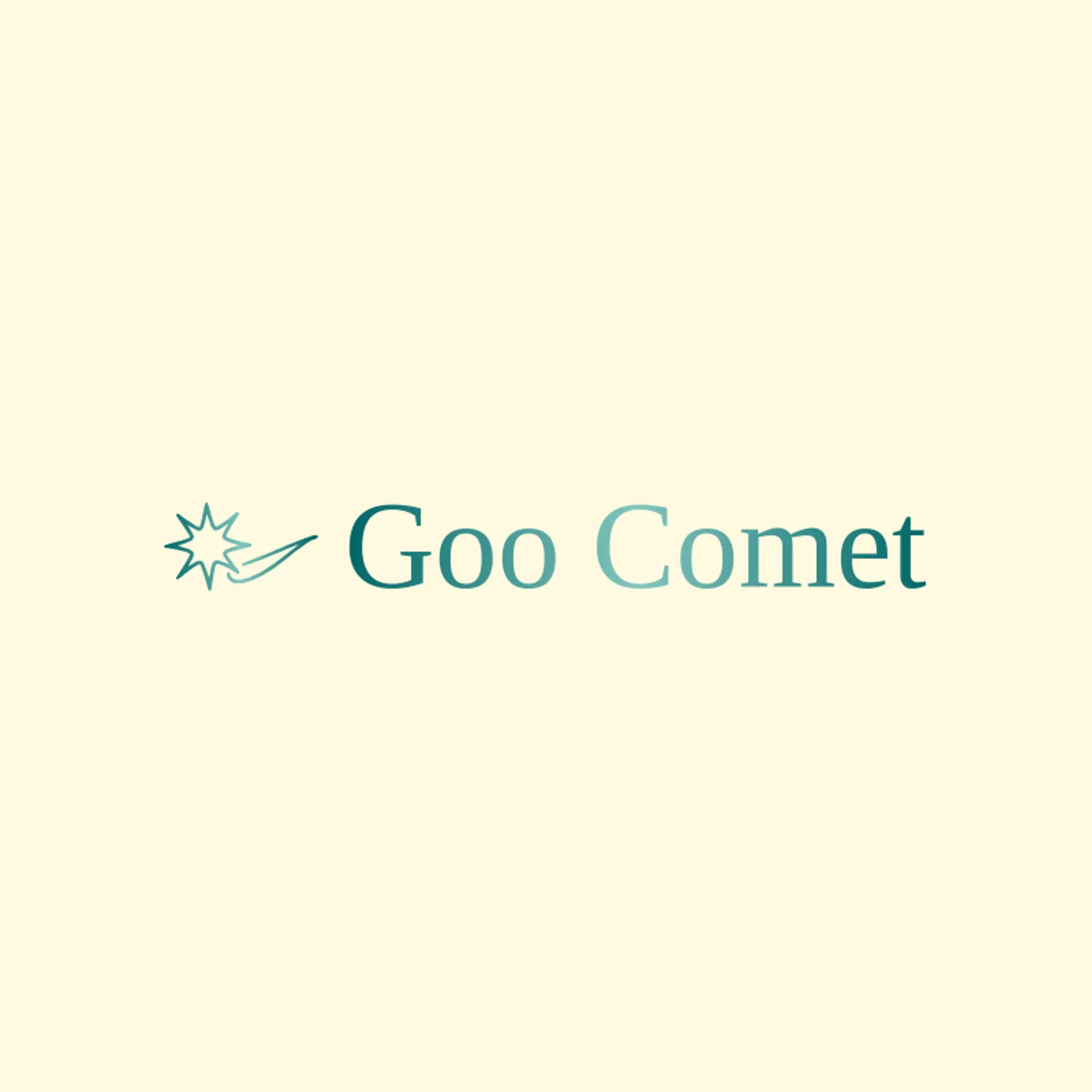 Goo Comet logo for slime