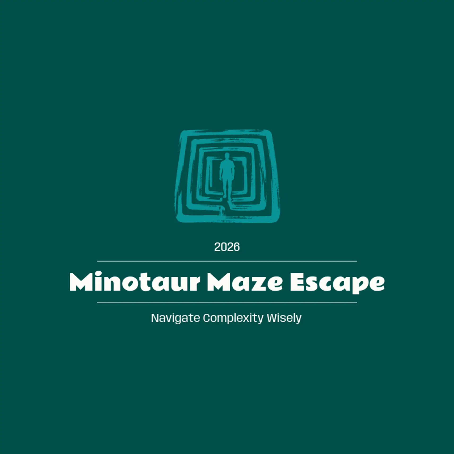 Minotaur Maze Escape logo for athens