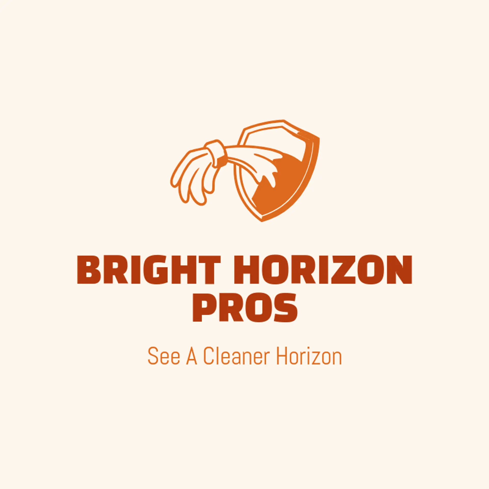 Bright Horizon Pros logo for pressure washing