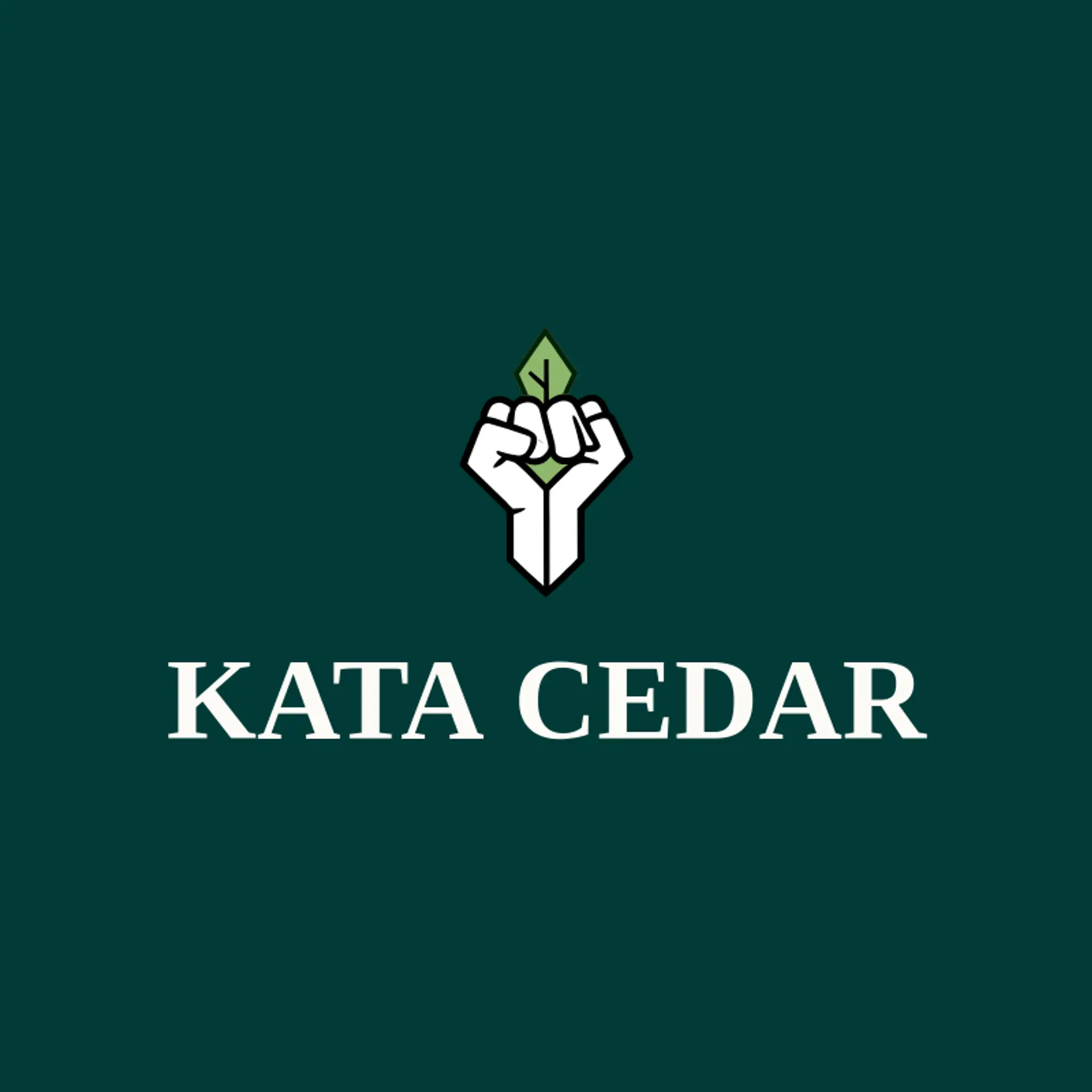 Kata Cedar logo for karate