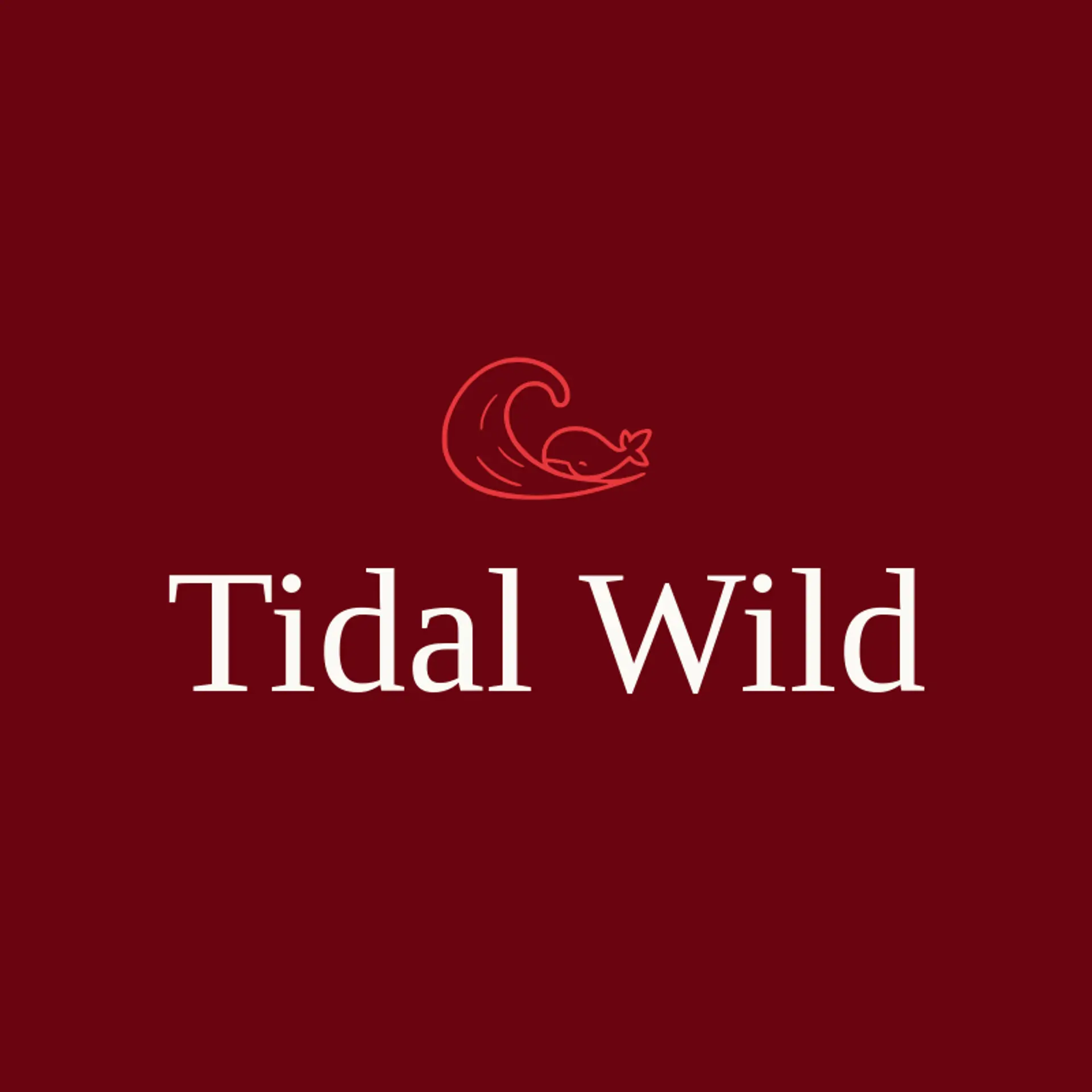 Tidal Wild logo for ocean