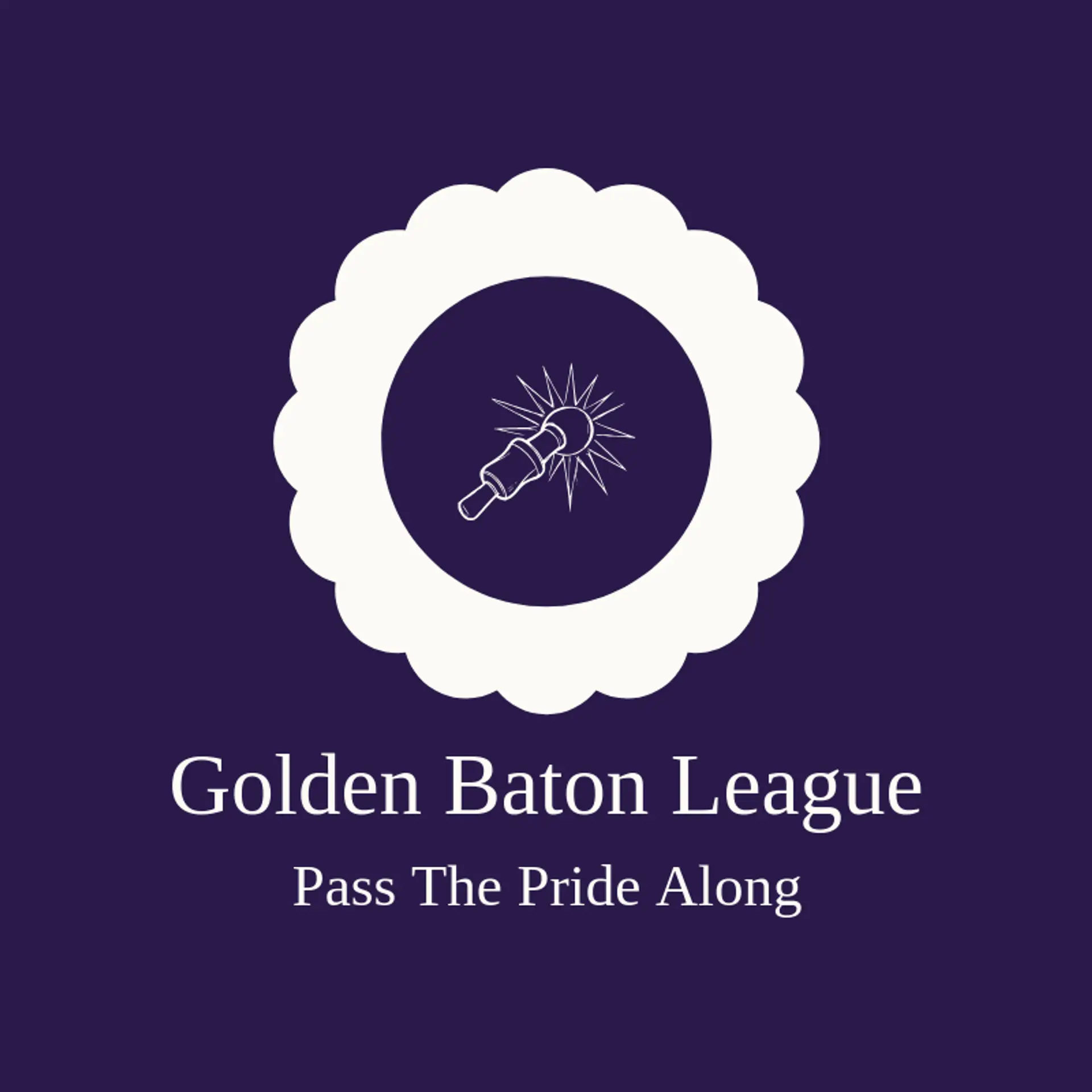 Golden Baton League logo for olympics