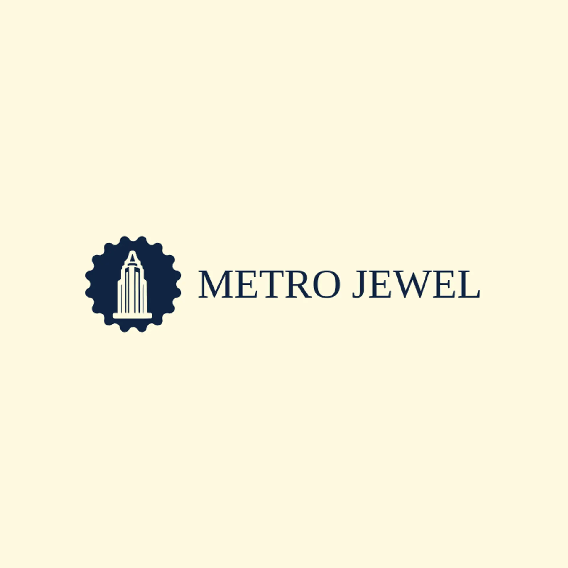 Metro Jewel logo for art deco