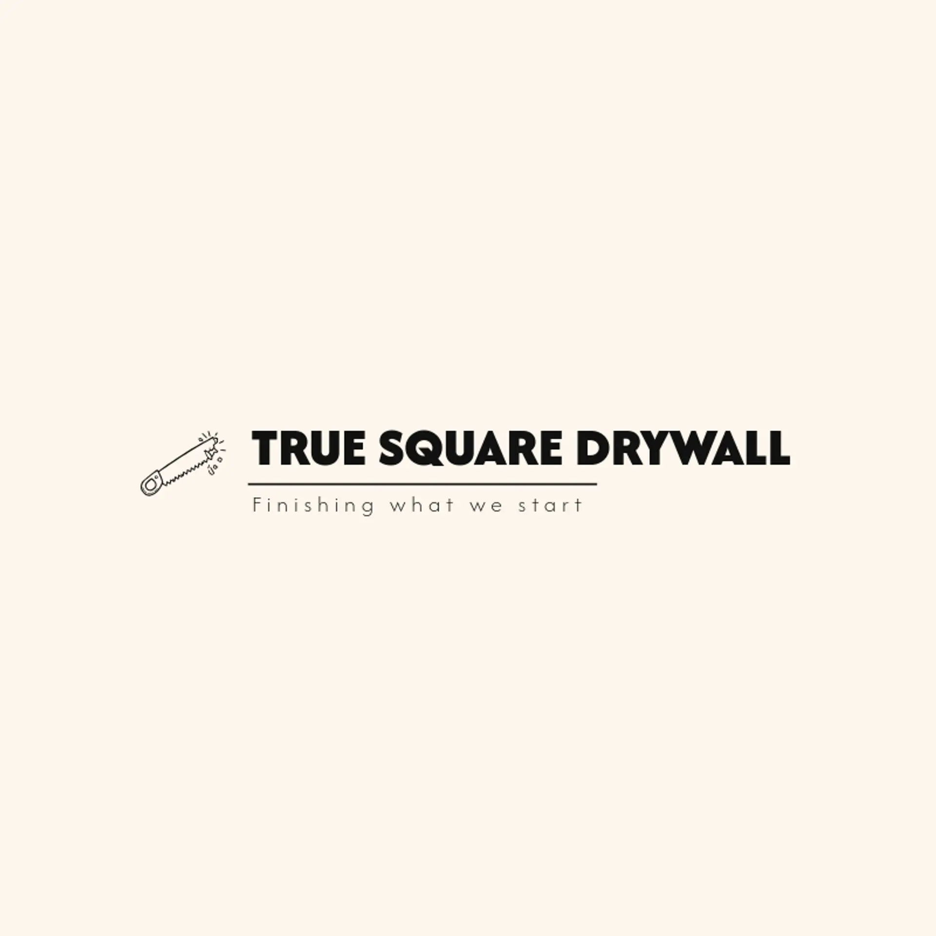 True Square Drywall logo for drywall