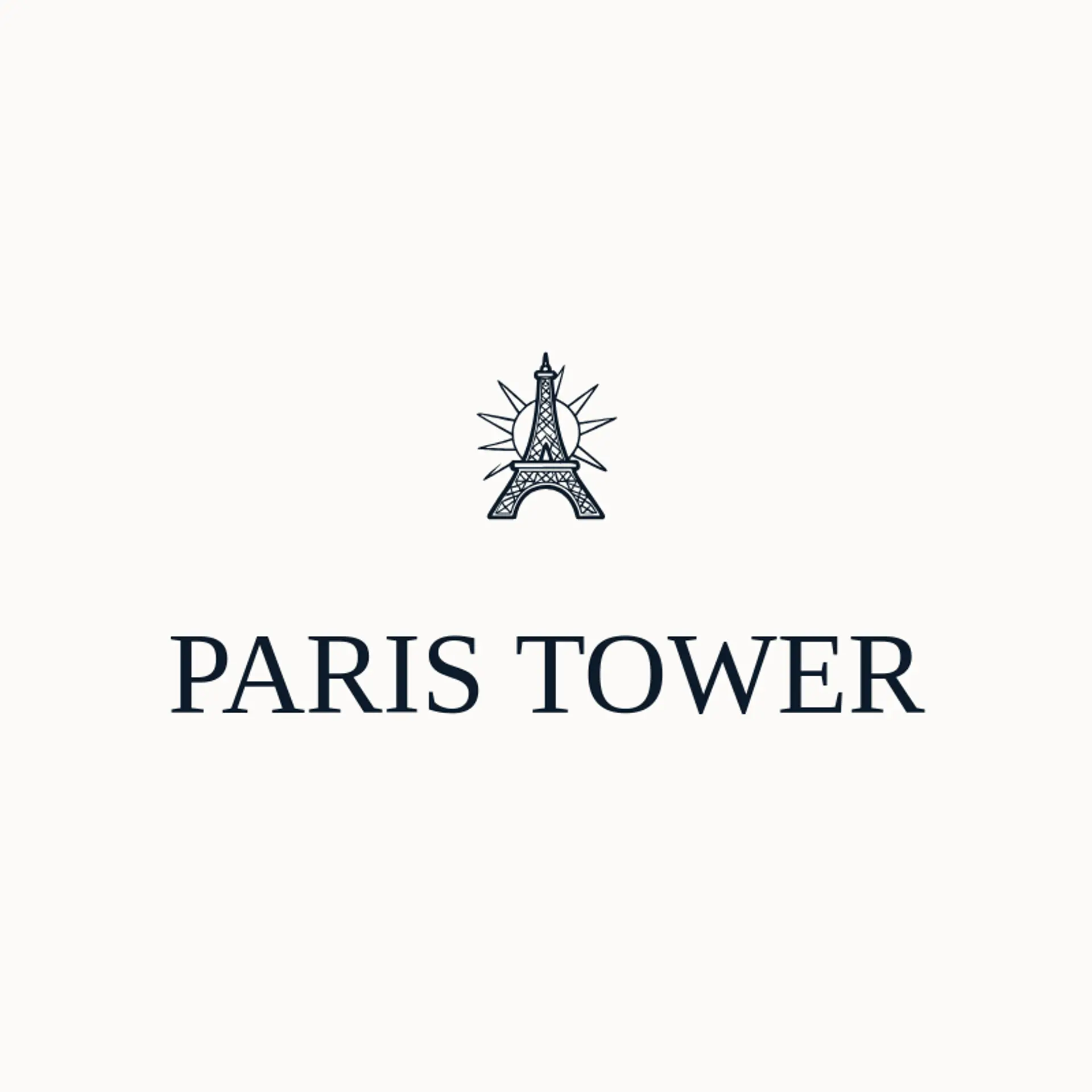 Paris Tower logo for french