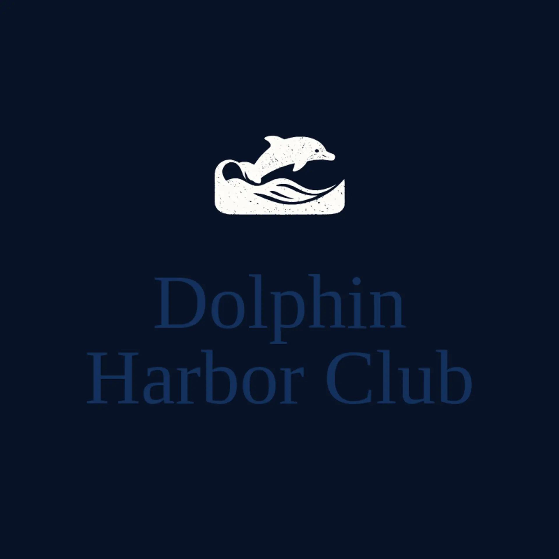 Dolphin Harbor Club logo for swimming