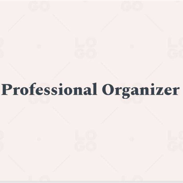 Professional Organizer Logo Maker