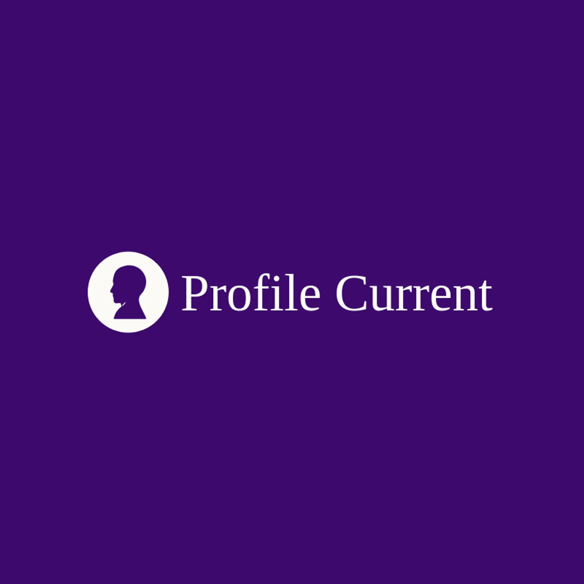 Profile Current logo for profile
