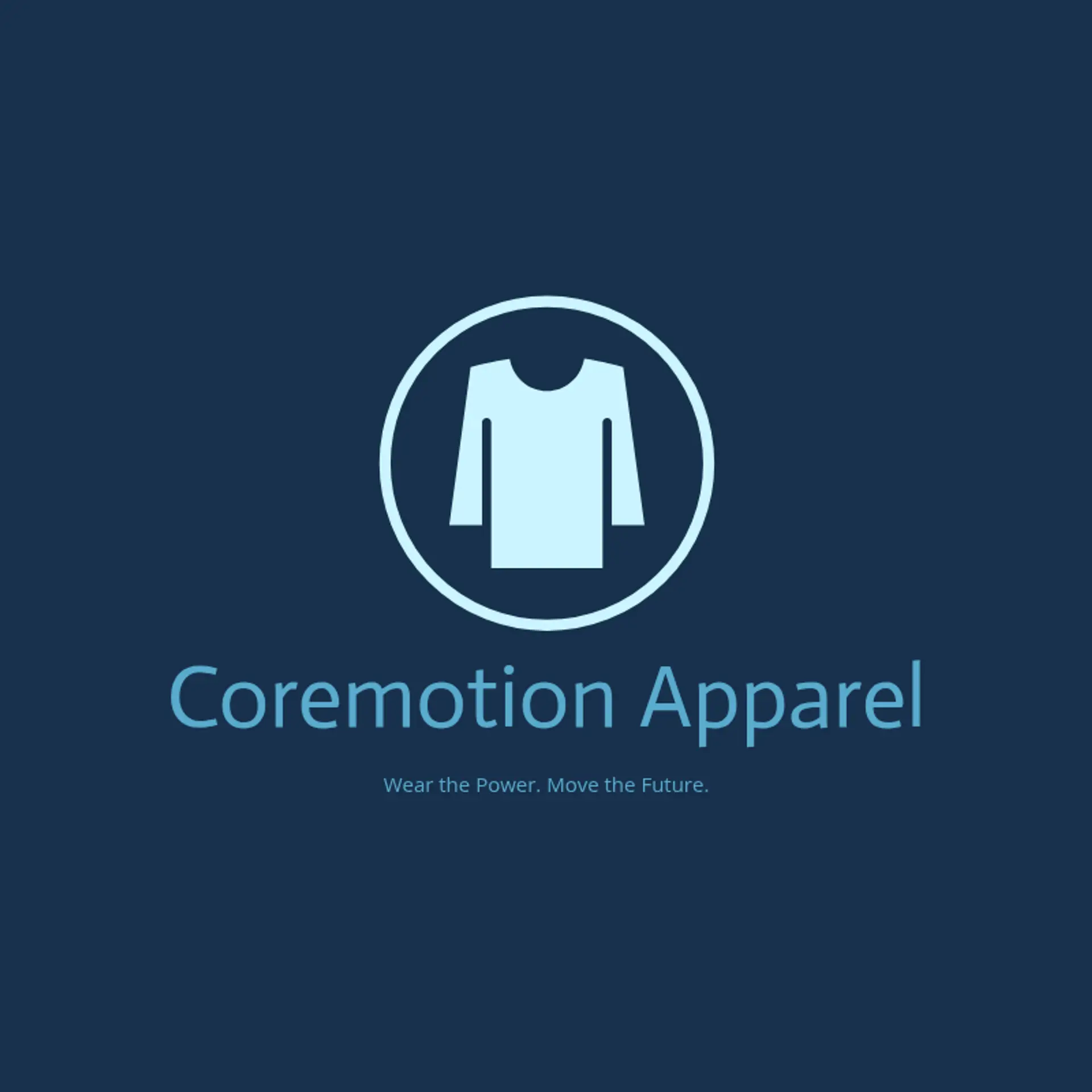 CoreMotion Apparel logo for fitness clothing